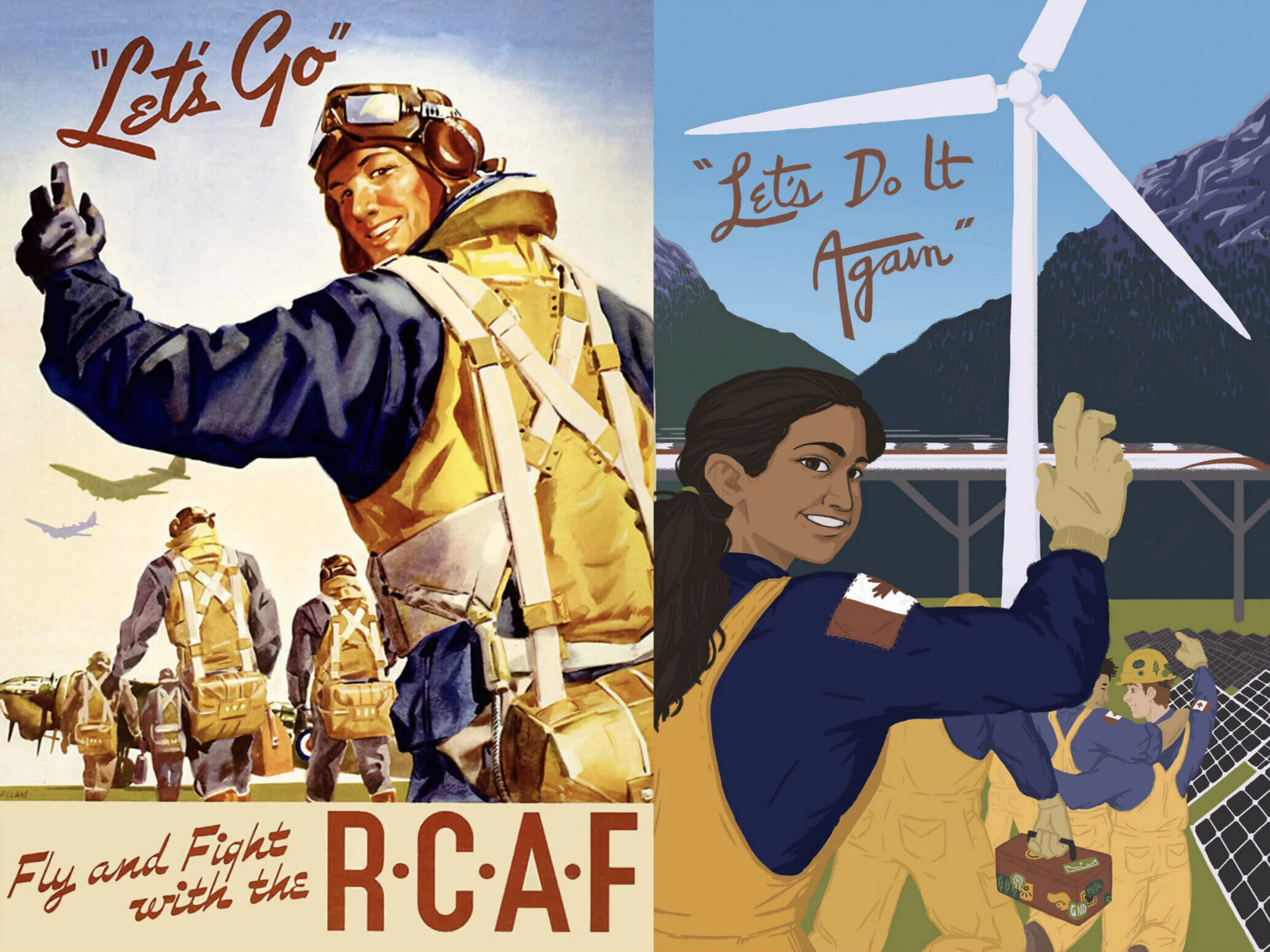 Image credits: Joseph Sydney Hallam (left); Meital Smith (right)