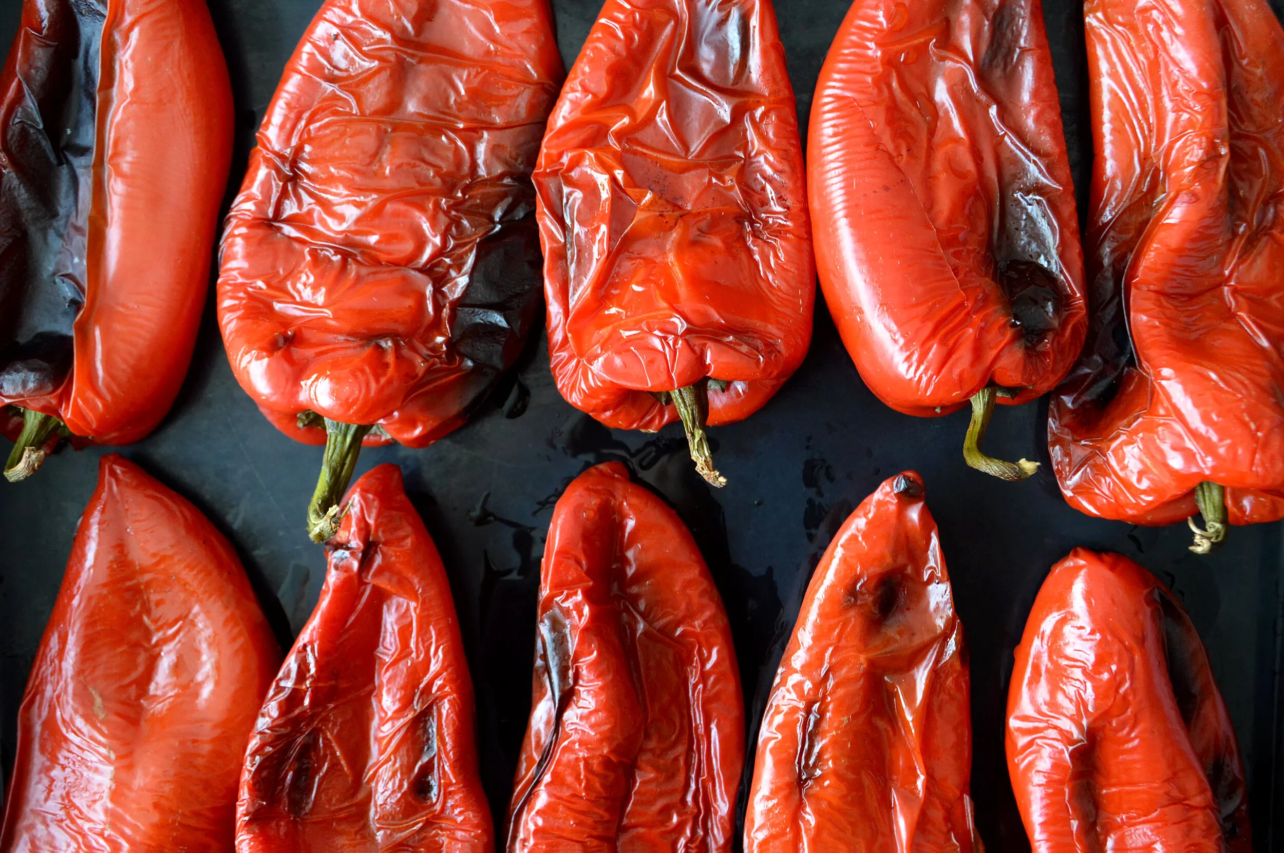 Homemade Roasted Peppers