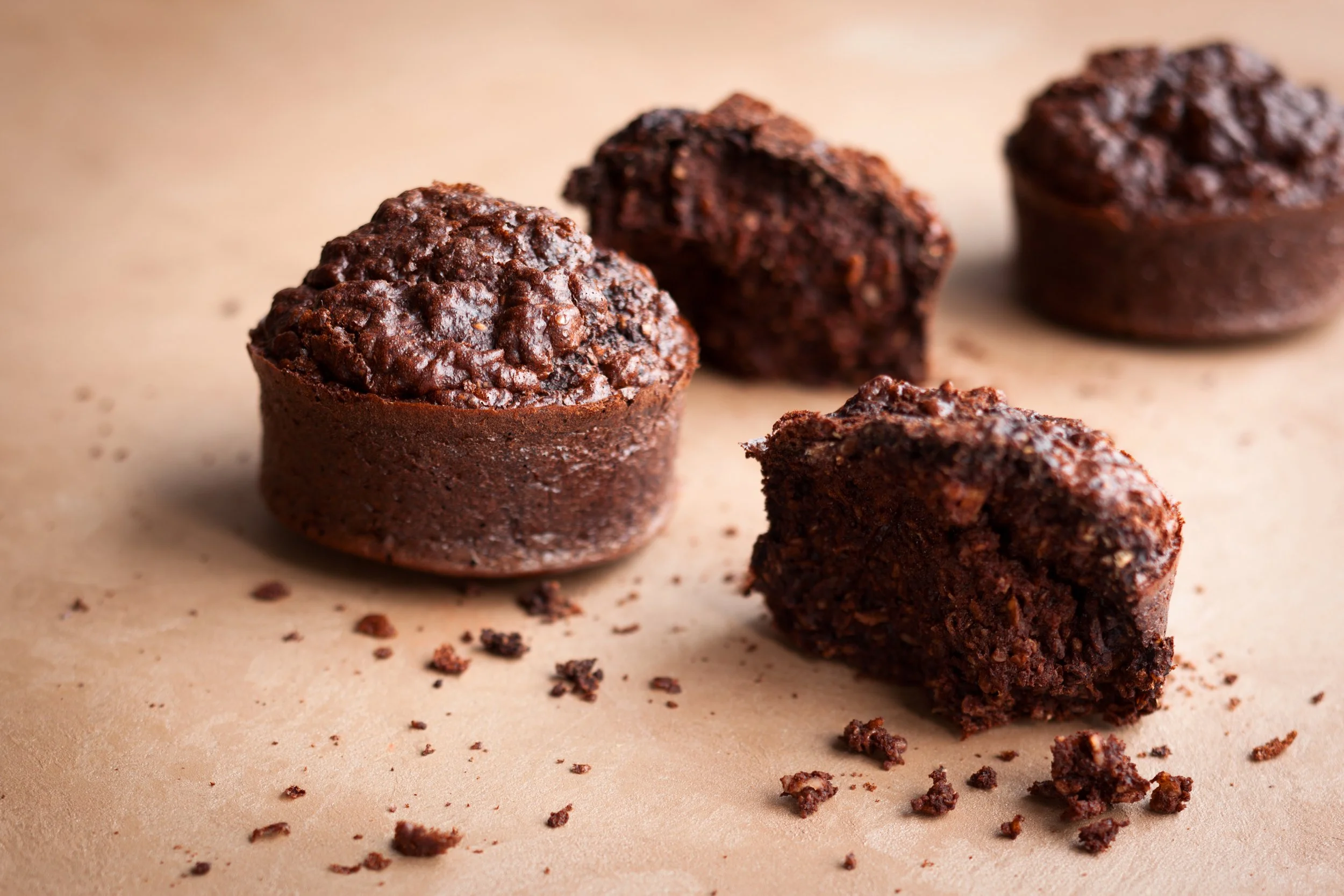 Chocolate Protein Muffins