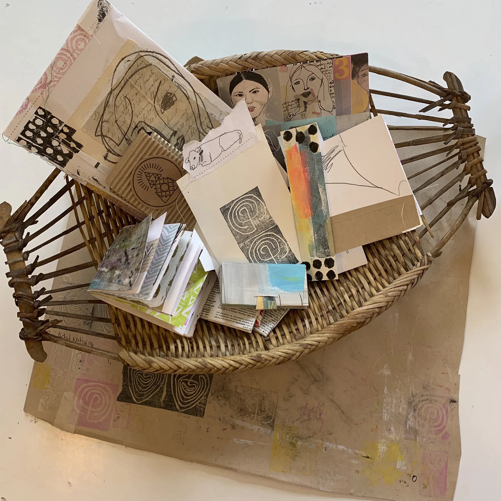 Thank You Sweet Old Basket