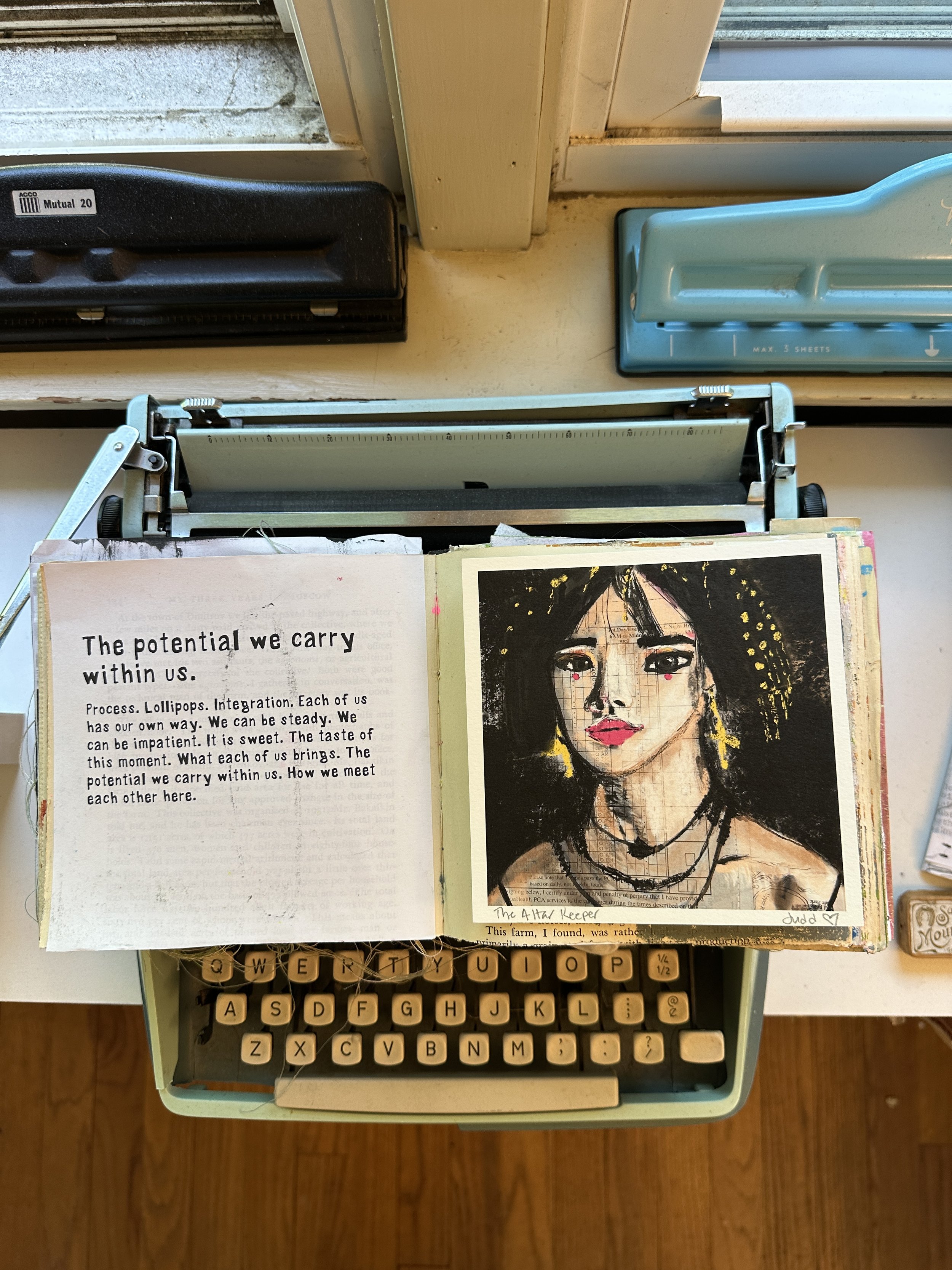 the-altar-keeper-art-print-on-vintage-typewriter-pinklovestudio.JPG
