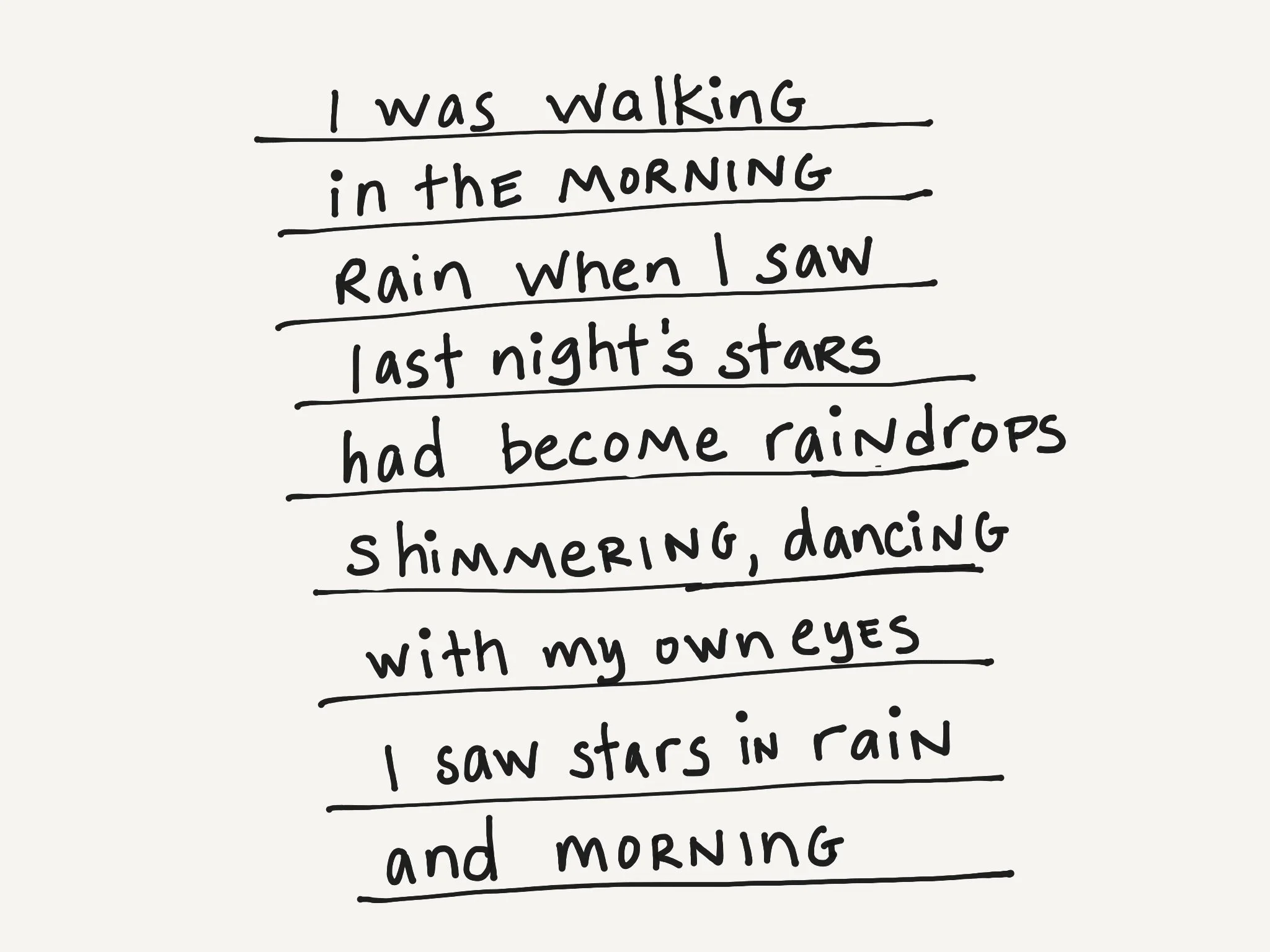 Last Night's Stars