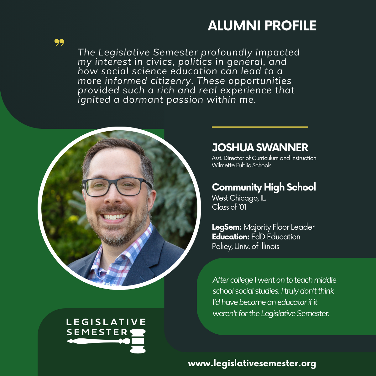 Josh Swanner Alumni Profile IG (LinkedIn Post).png