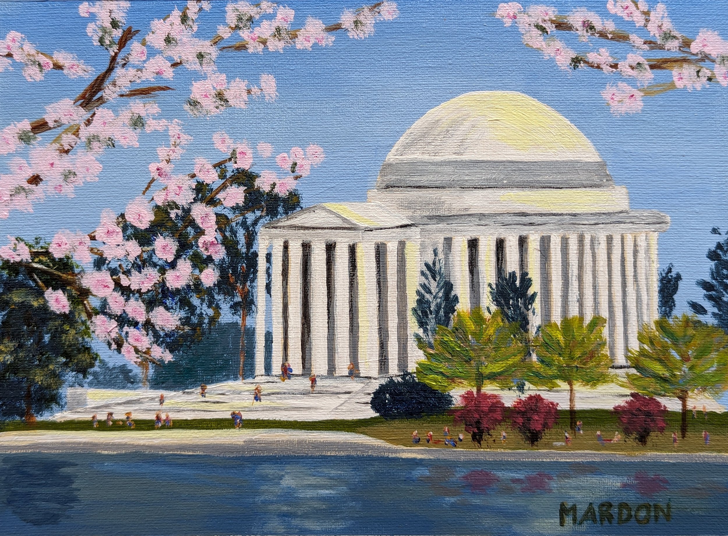Jefferson Memorial by Day