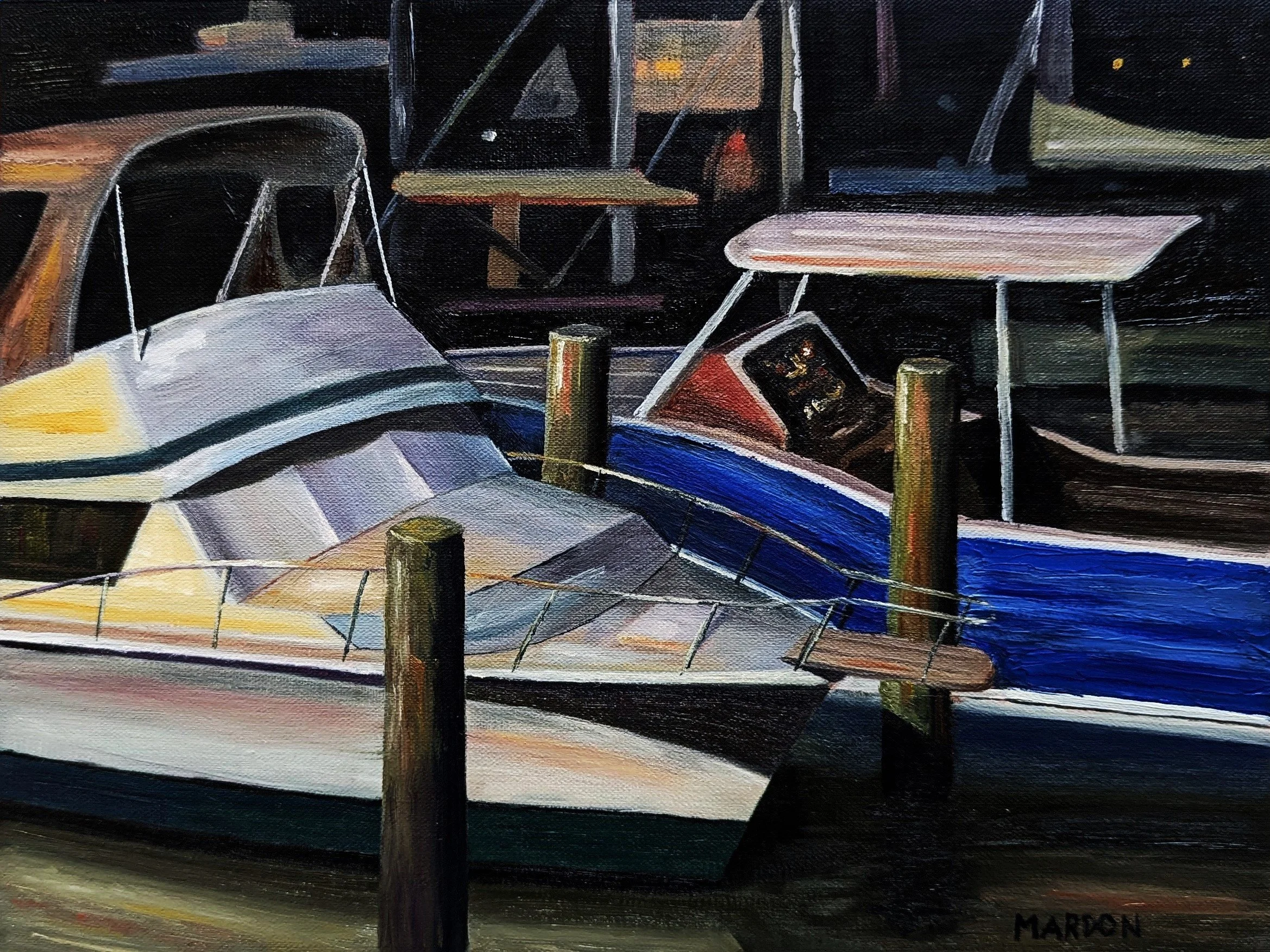 Midnight at the Marina