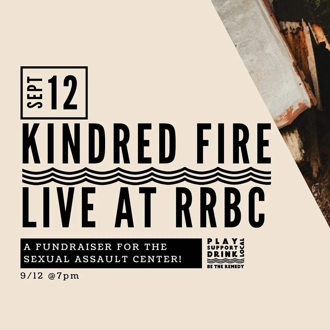 Hey friends! 👋
We&rsquo;re playing River Remedy next Friday for a show benefiting the Sexual Assault Center.
We hope you&rsquo;ll join us for a night of good music, good people, and supporting a cause that really matters. 💛

📅 Friday September 12t