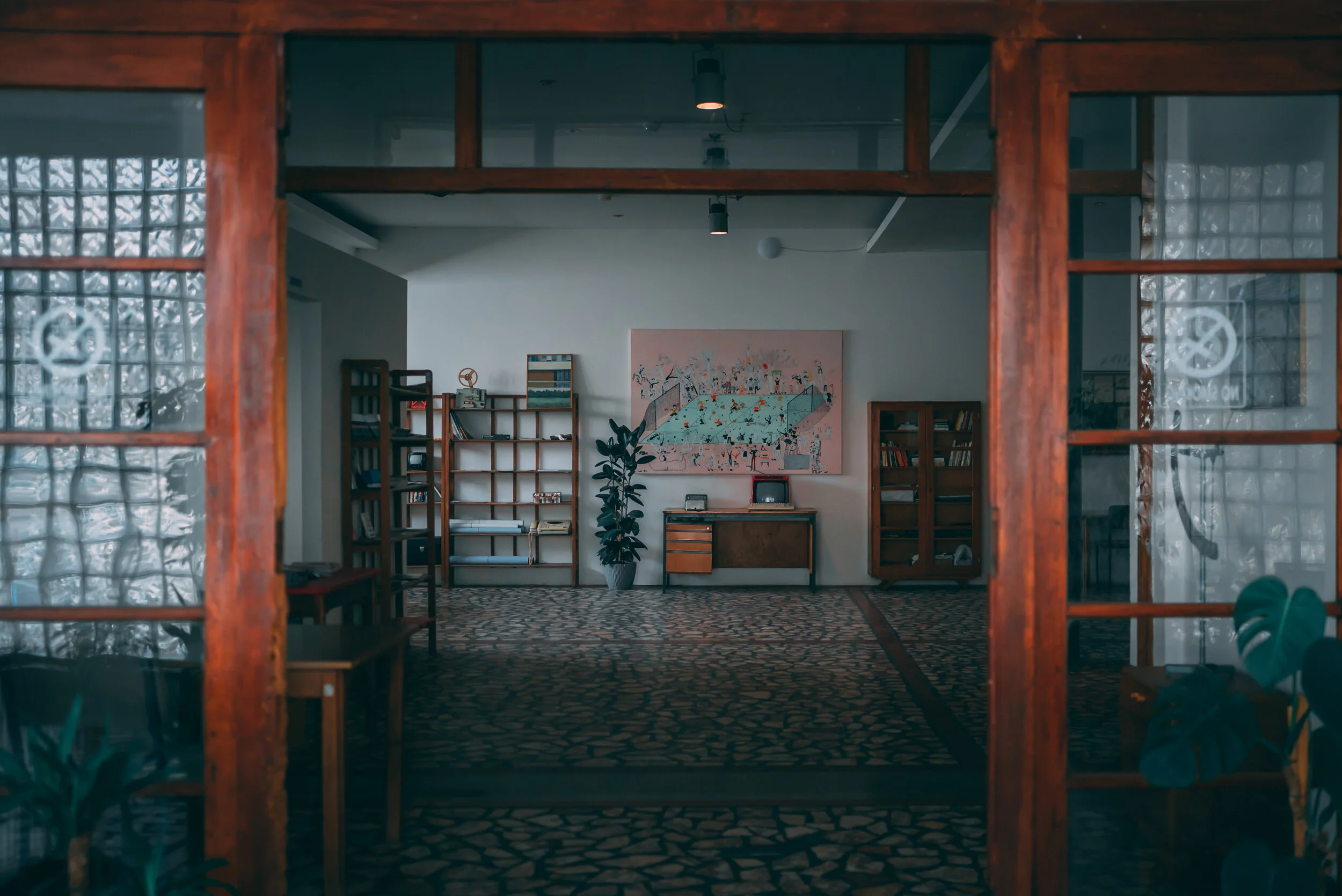 Preserved Yugoslav-era Cinema in Prishtina, Kosovo by Agon Syla