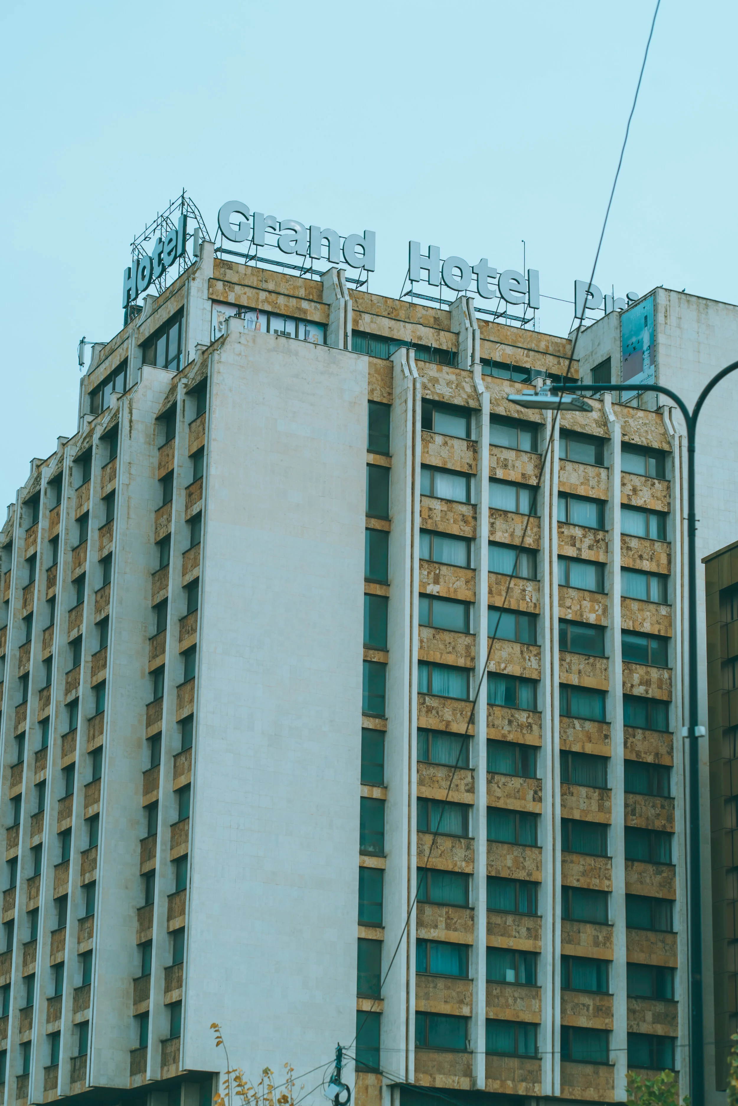 The Grand Hotel Prishtina, Kosovo by Agon Syla