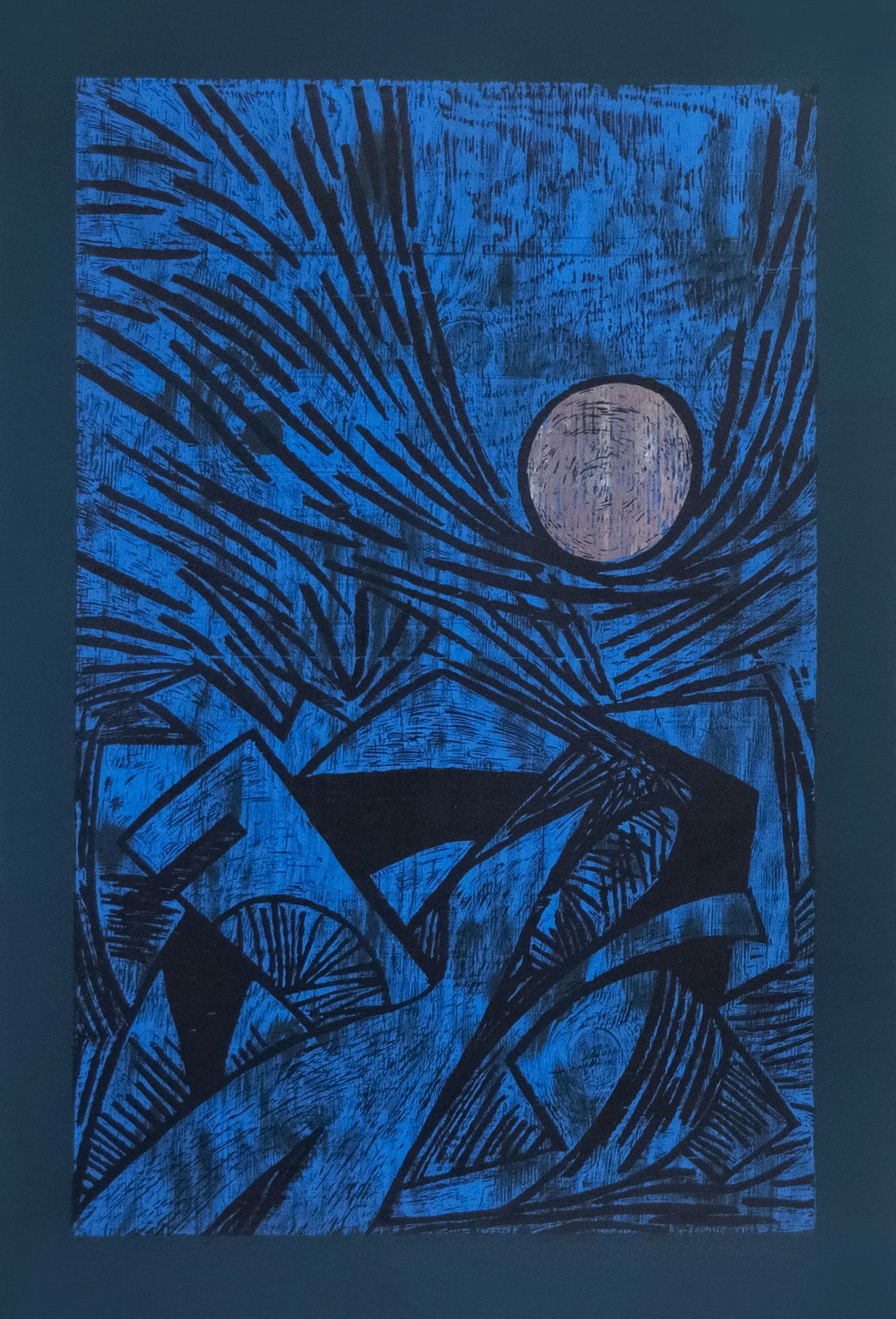 Norman Sunshine
woodblock diptych