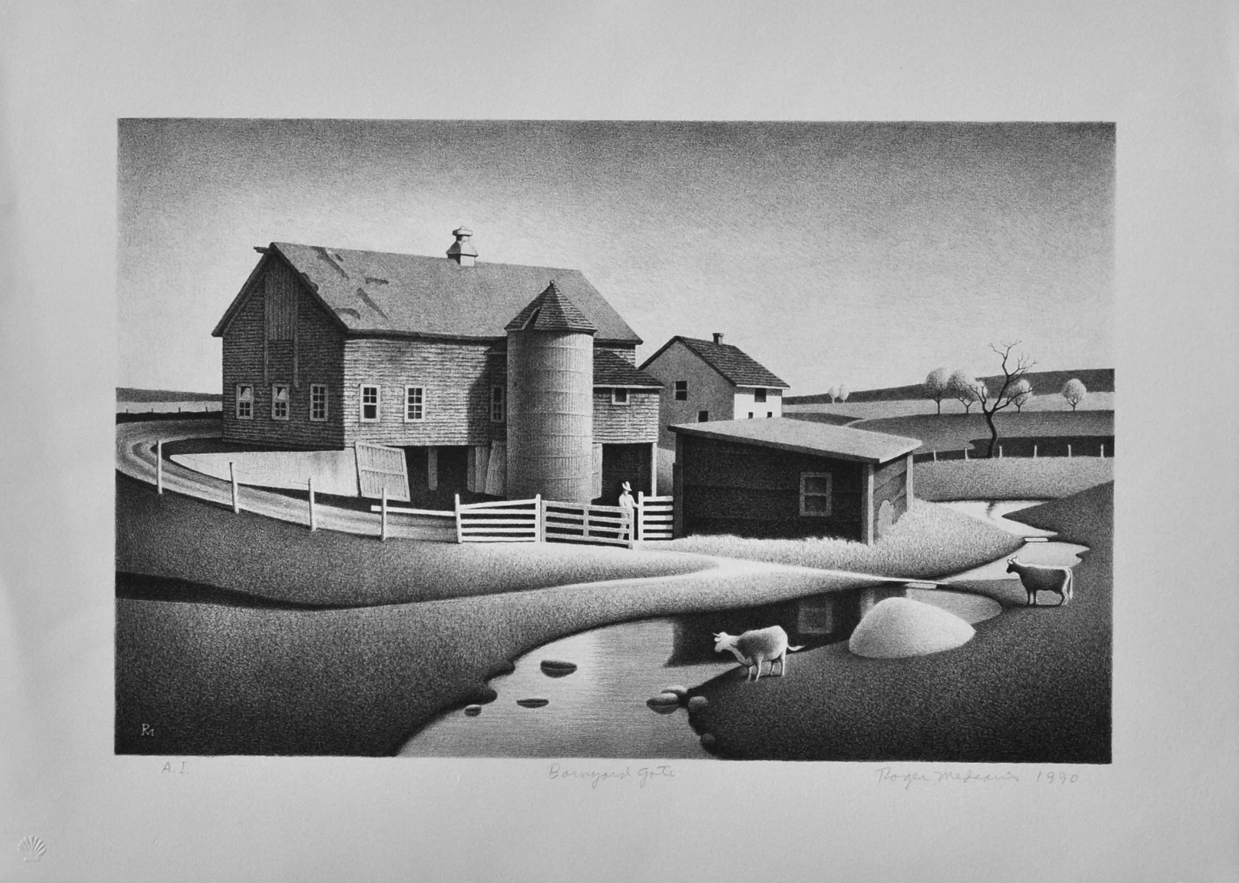 Roger Medearis 
Barnyard Gate
