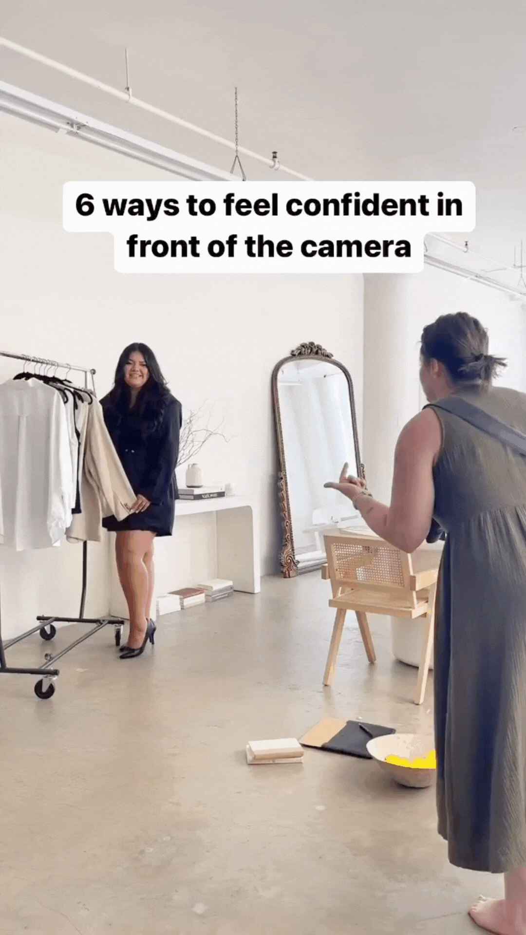 6 ways to feel confident in front of the camera