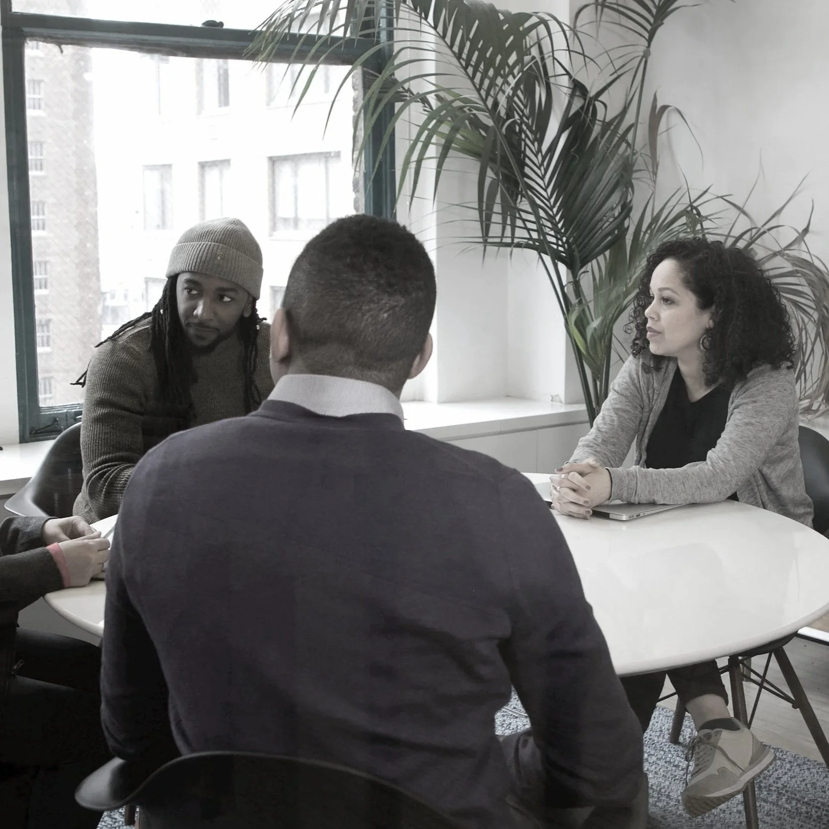 Group and team coaching that creates space for honest dialogue, collective reflection, and real growth. Designed for small active teams.
