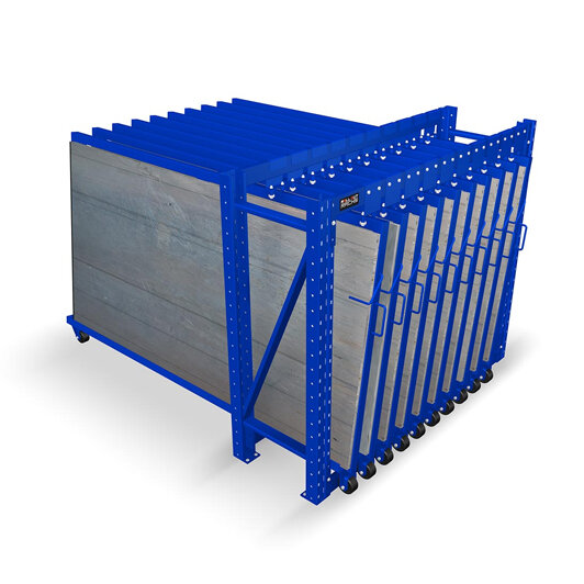 Roll-Out Vertical Sheet Rack