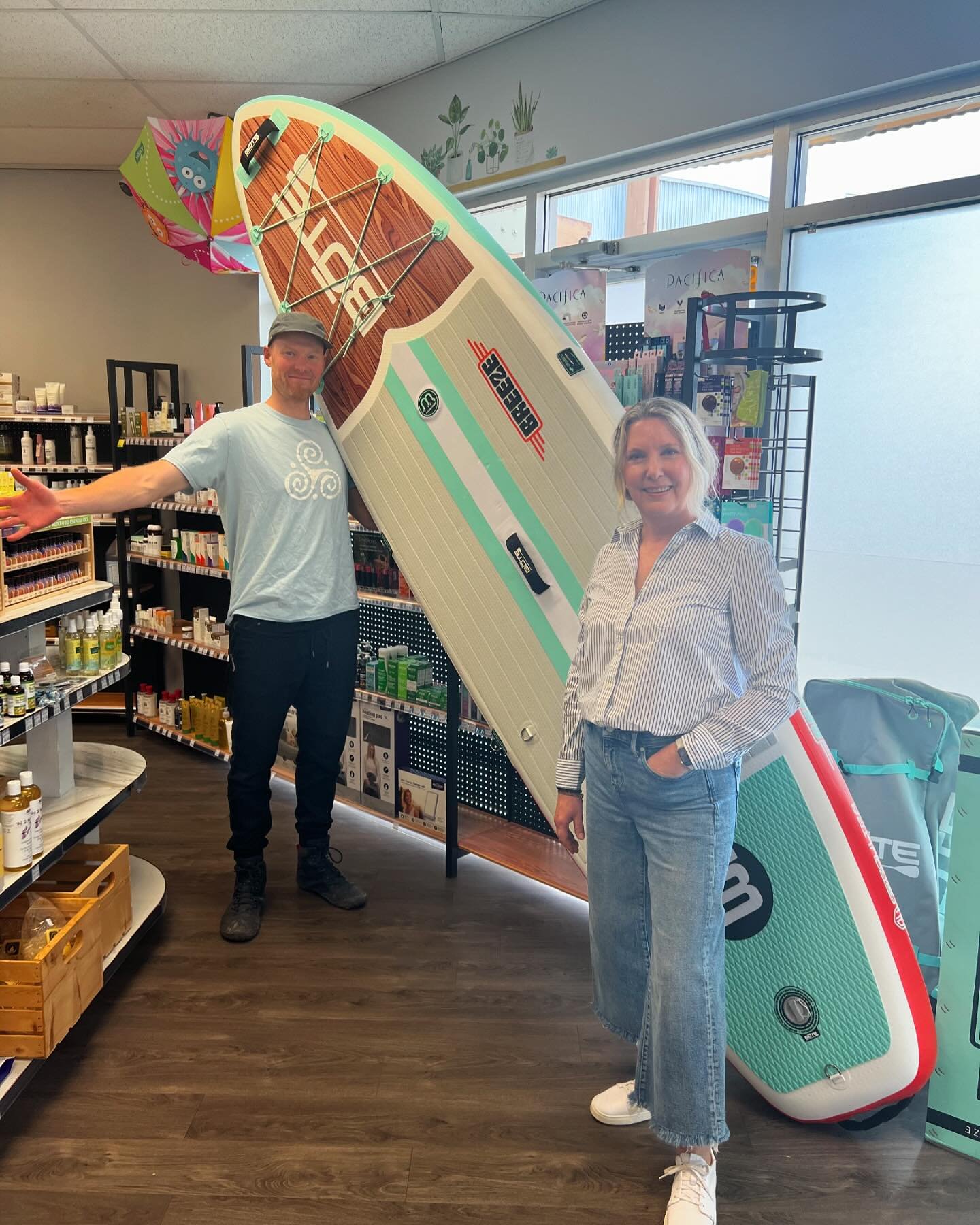 Congratulations to the winner of our @puricawellness paddle board draw! We hope you have so much fun Tammy ☺️ Thank you to all who entered and support our small business! Stay tuned for more contests!