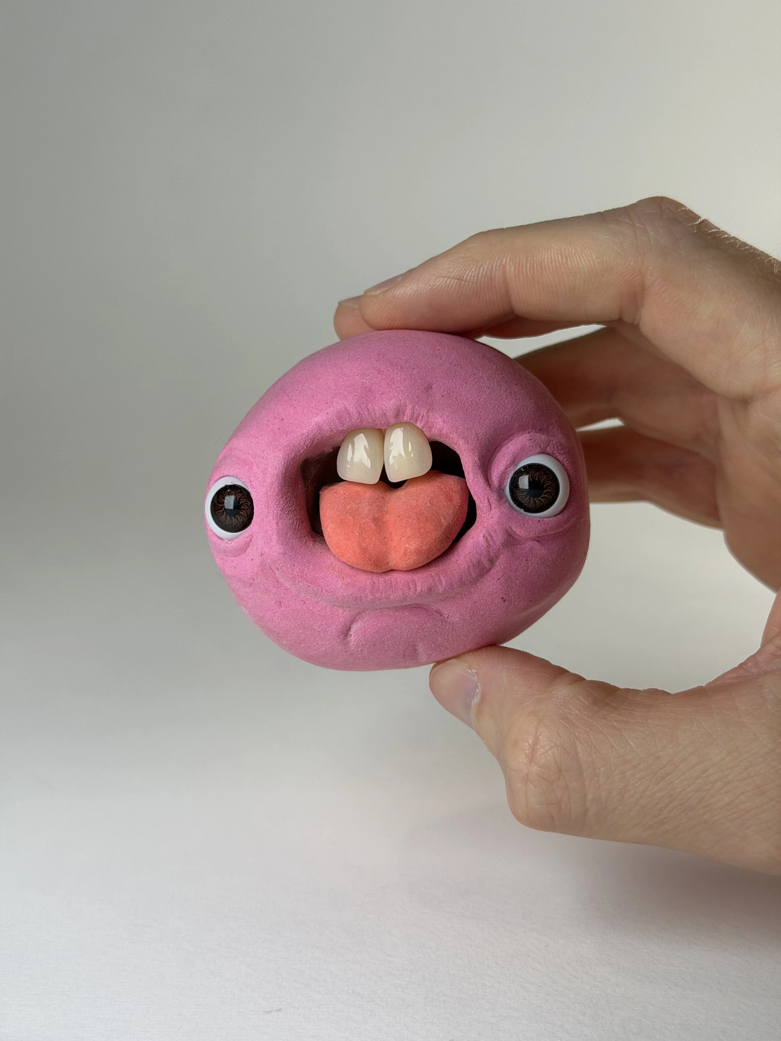 Pink Clay Blob