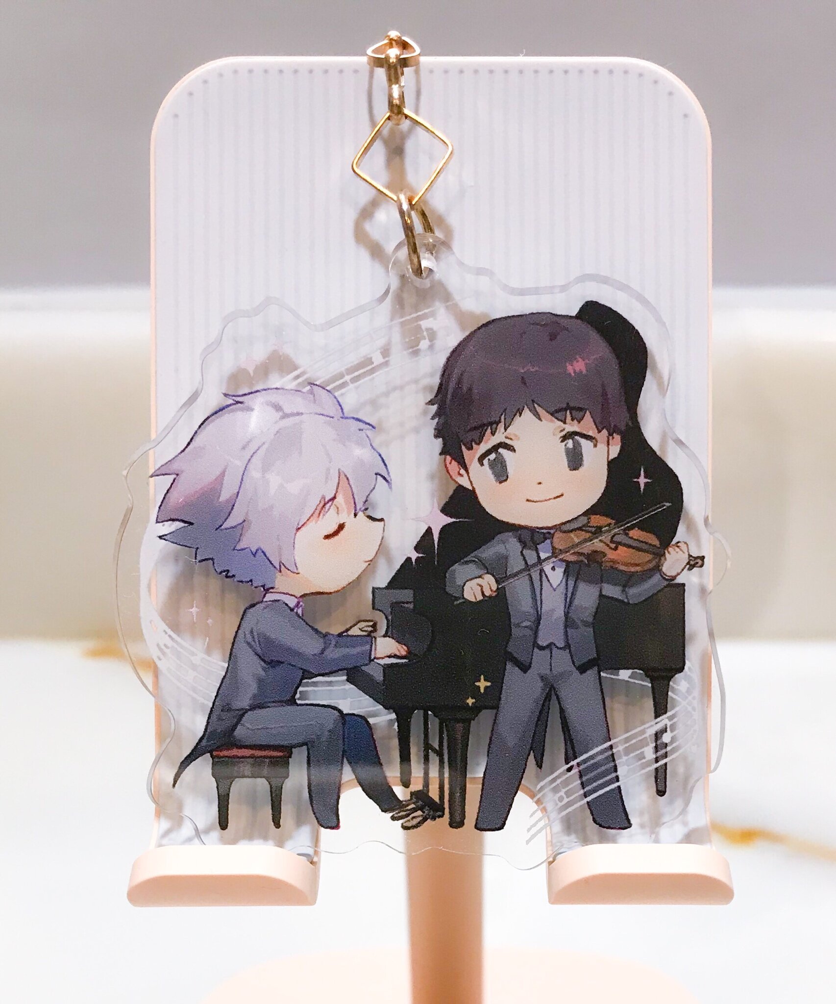 Kaworu Shinji Duet [KEYCHAIN]