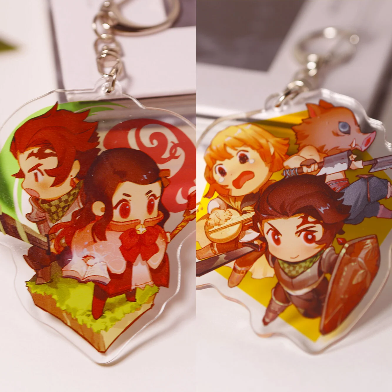RPG Kimetsu [TRANSLUCENT ACRYLIC KEYCHAIN]