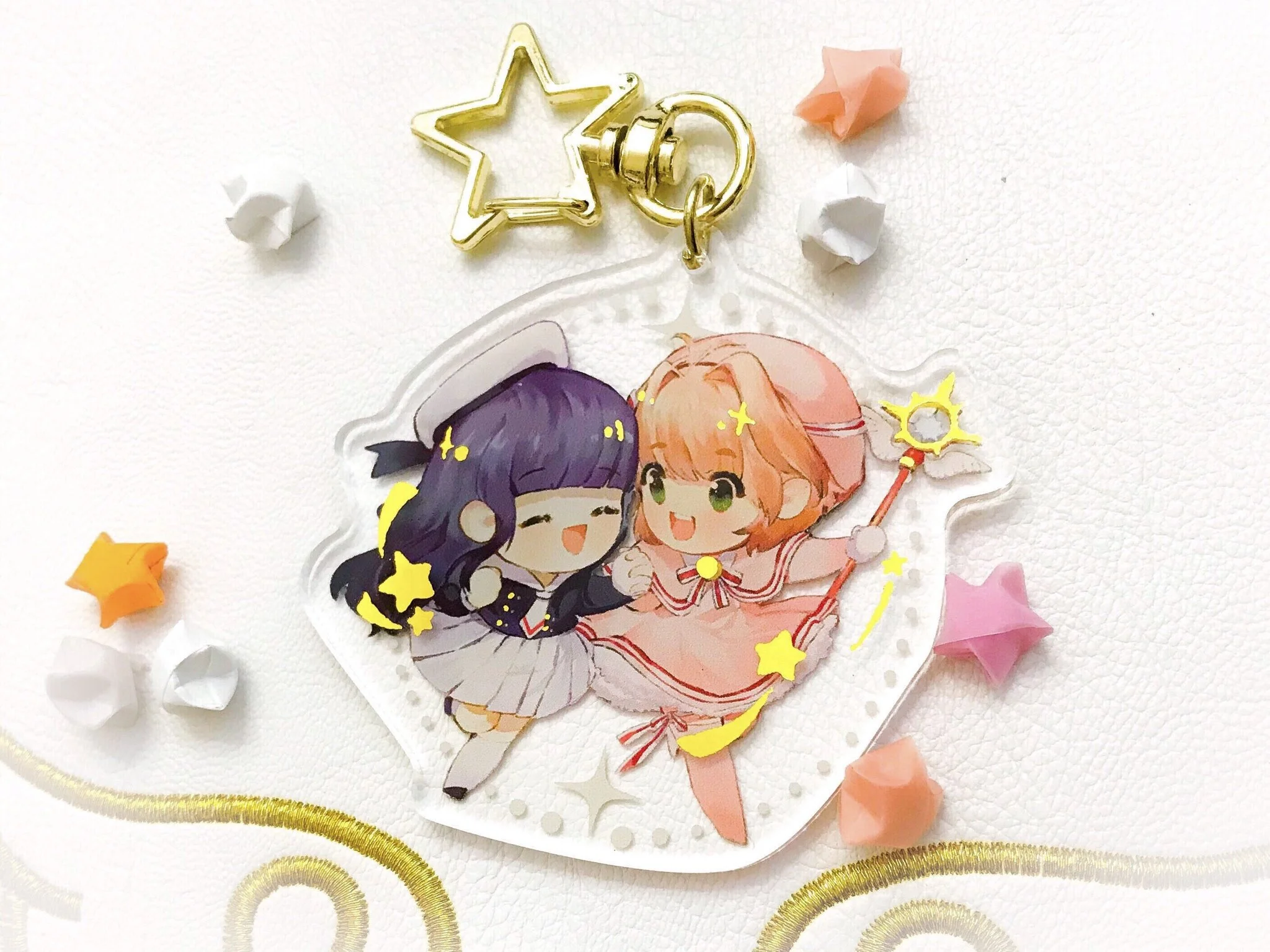 CCS Stars [GOLD FOIL KEYCHAIN]