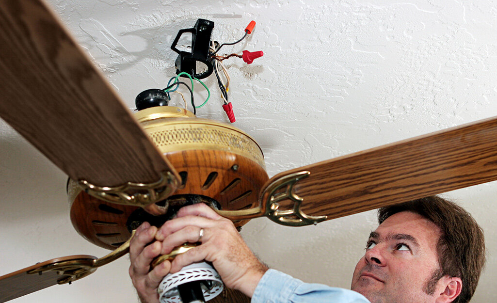 How To Remove A Ceiling Fan Temecula, Can You Convert A Flush Mount Ceiling Fan To Downrod