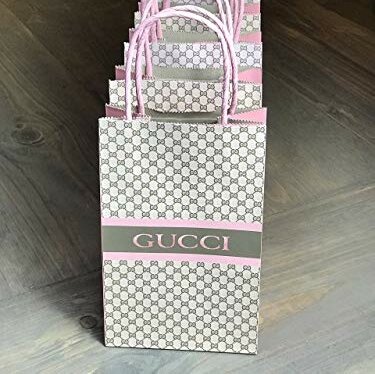 Barbie dolls. Gift boxes and bags set. GUCCI