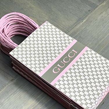 Pink Gucci Gift Bags Comes in sets of 8 — Luxury Party Items