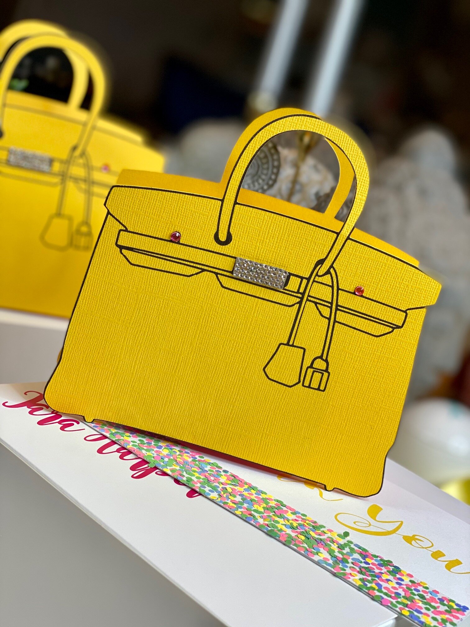 Birkin inspired Favor Bags — Luxury Party Items