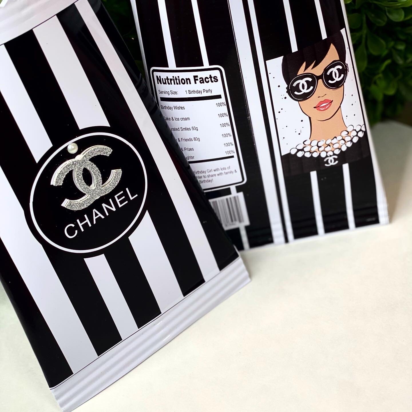 coco chanel gift bags