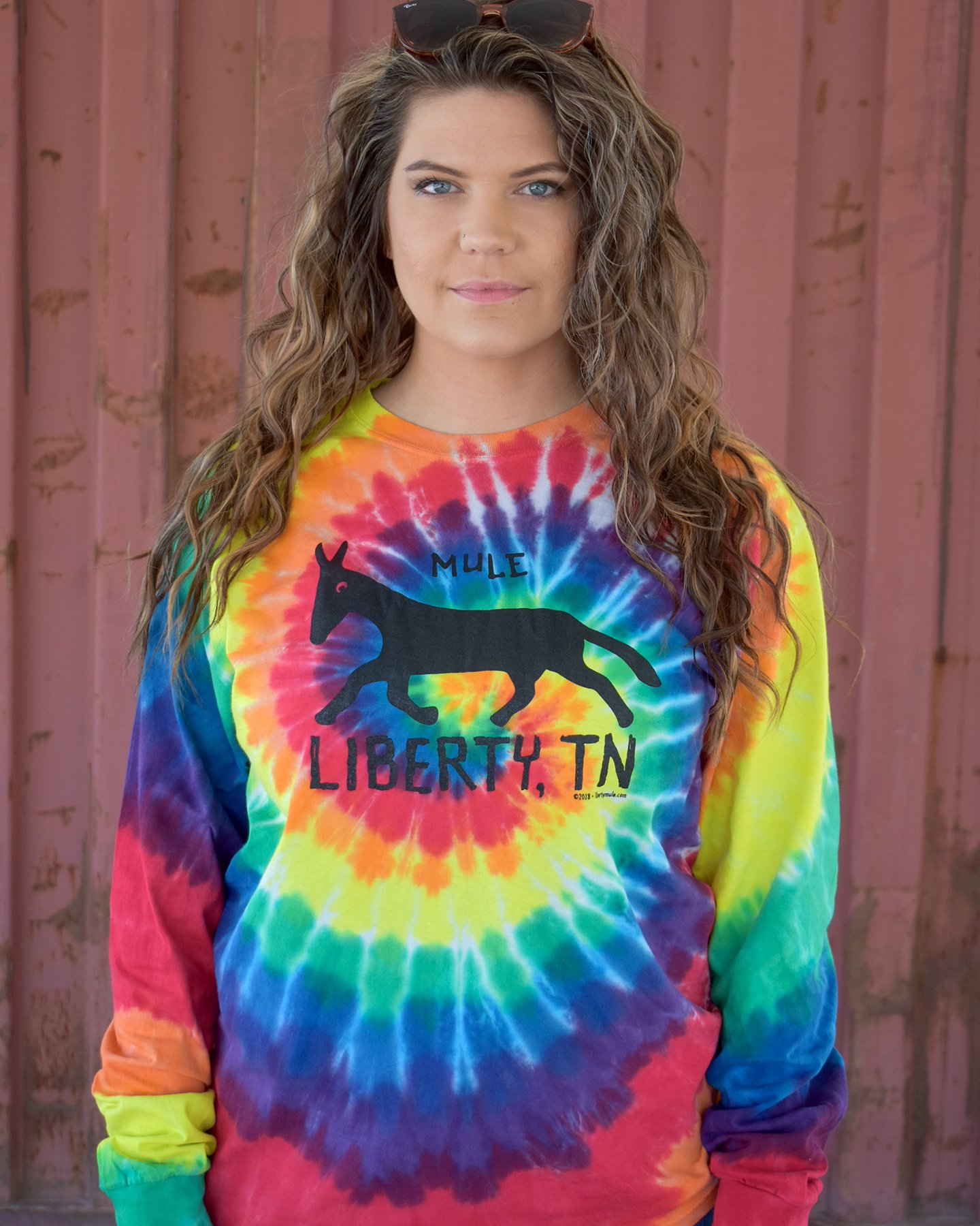 Liberty Mule Tye-Dye Shirt — Bert Driver - The Nursery, Burlap Room, Center  Hill Radio, Harvester, & Hemp Brothers