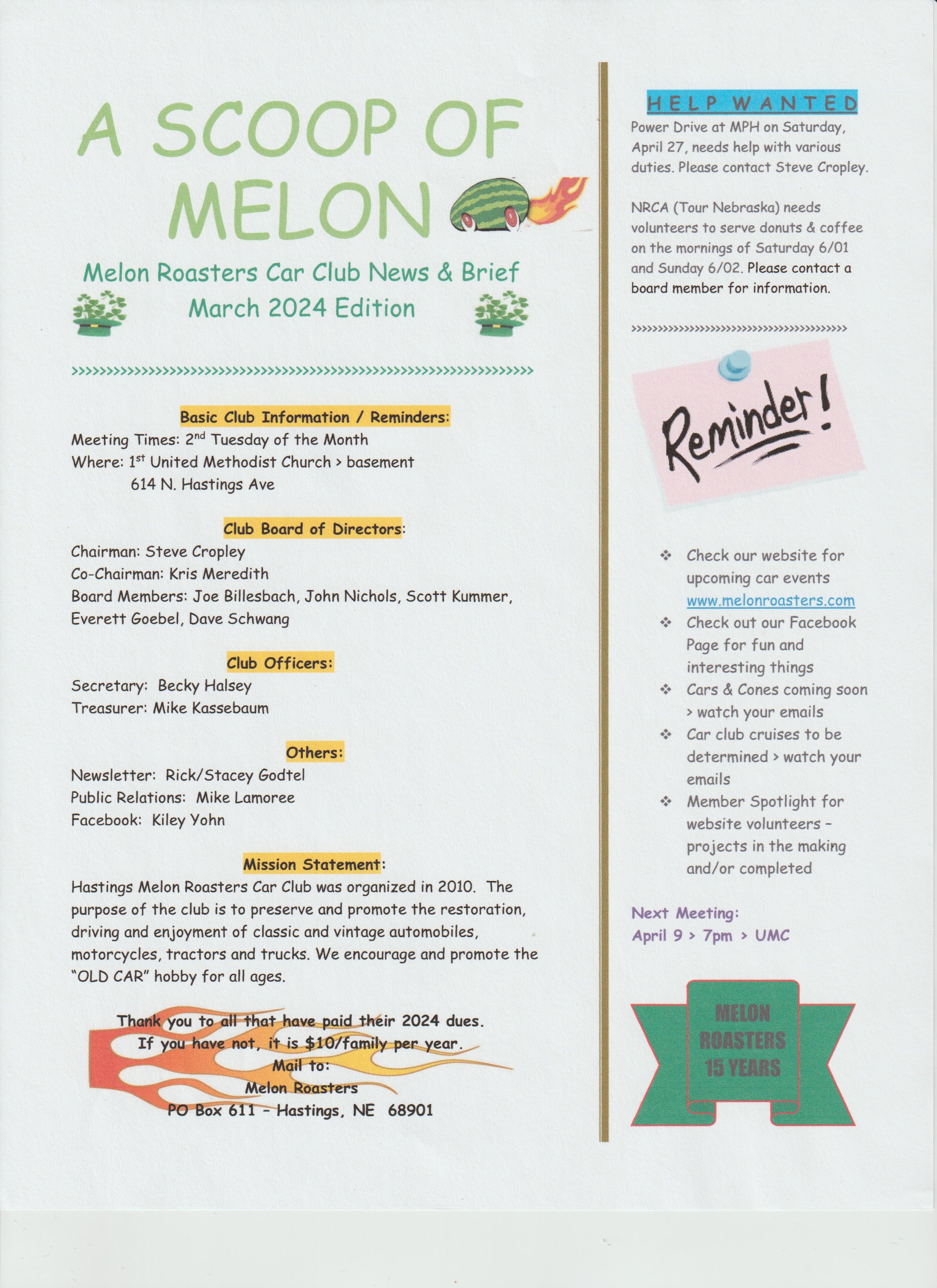 News — Hastings Melon Roasters