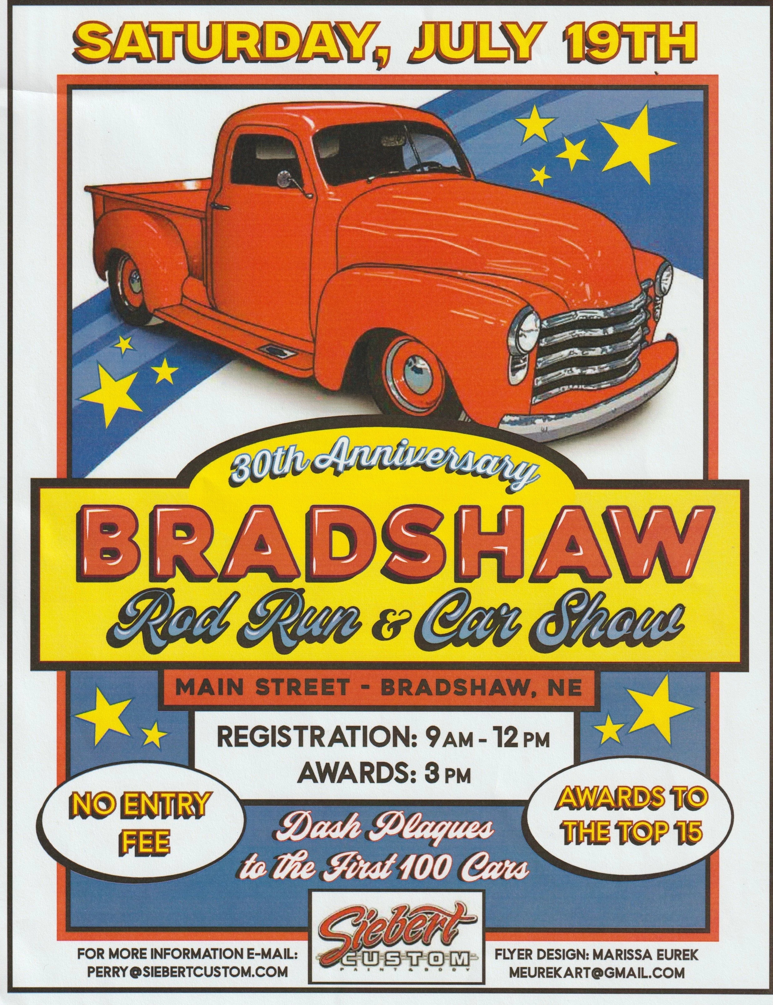 Bradshaw 30th Anniversary Rod Run & Car Show