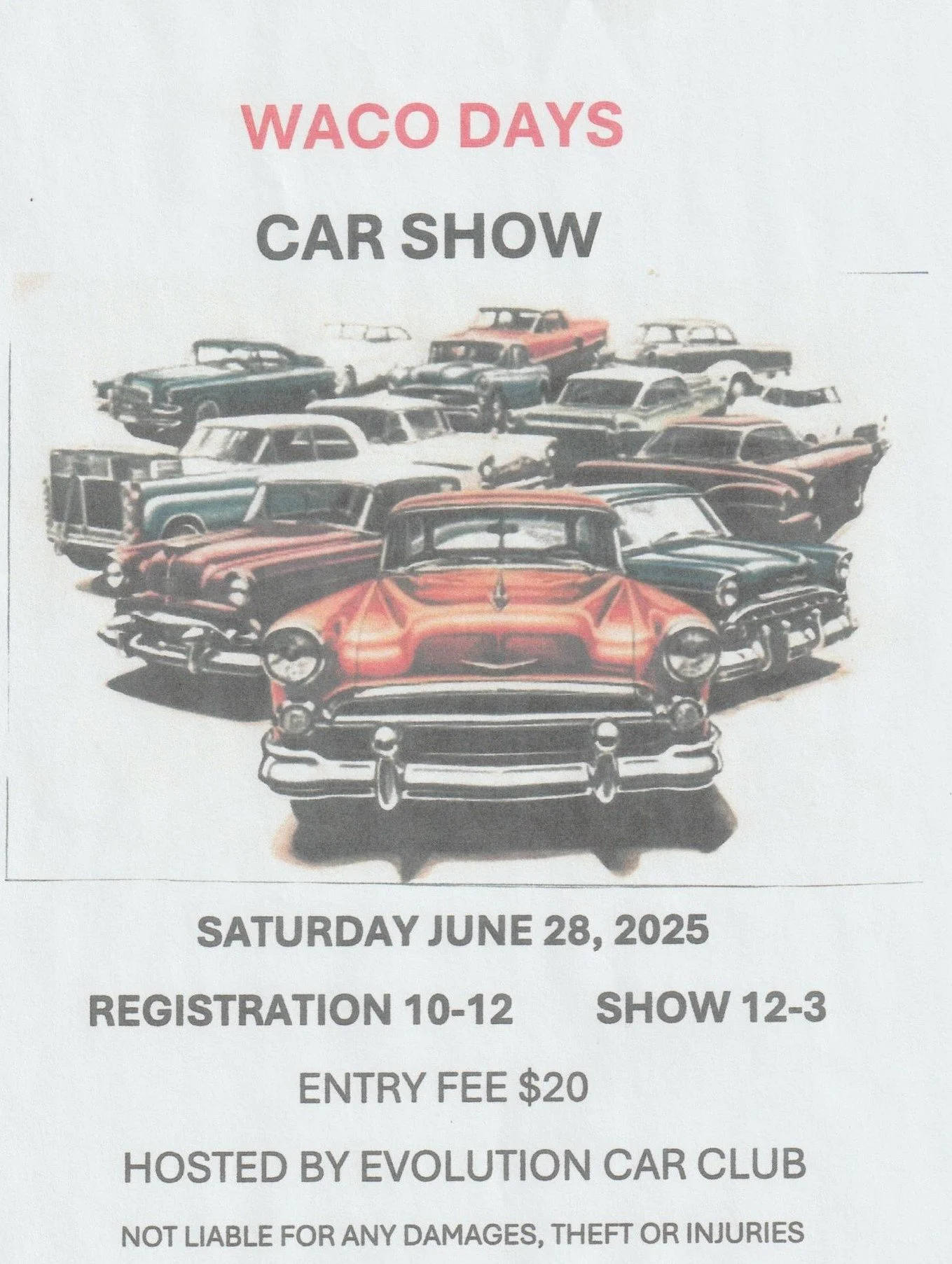 Waco Days - Car Show - Waco, NE