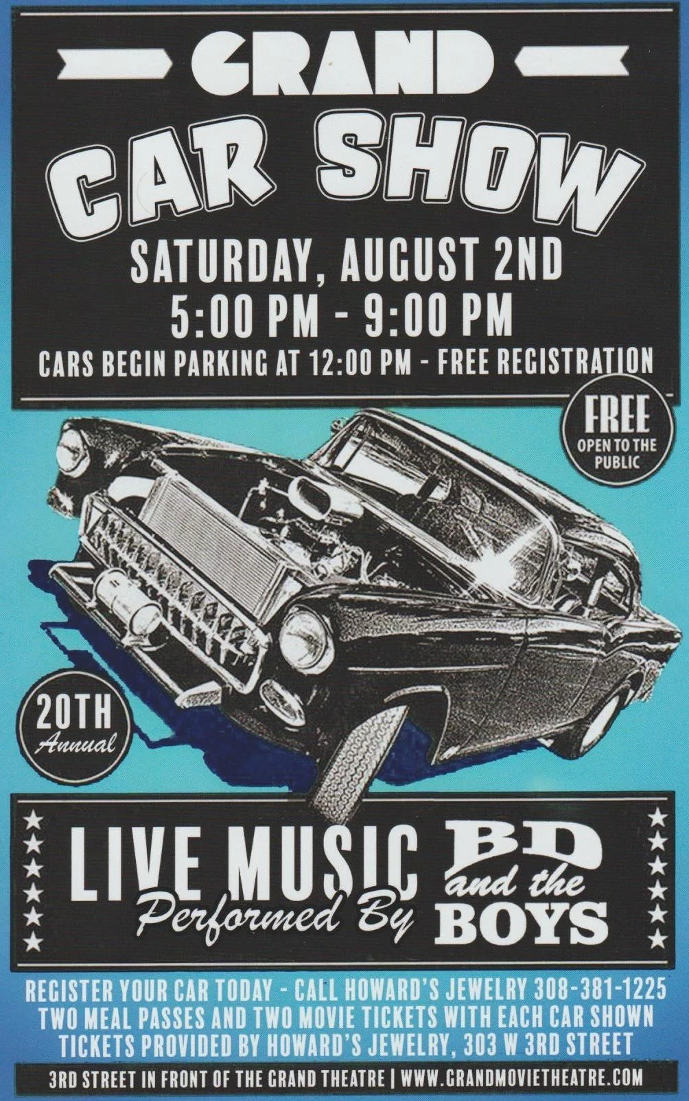 Grand Theatre Car Show - Grand Island, Ne