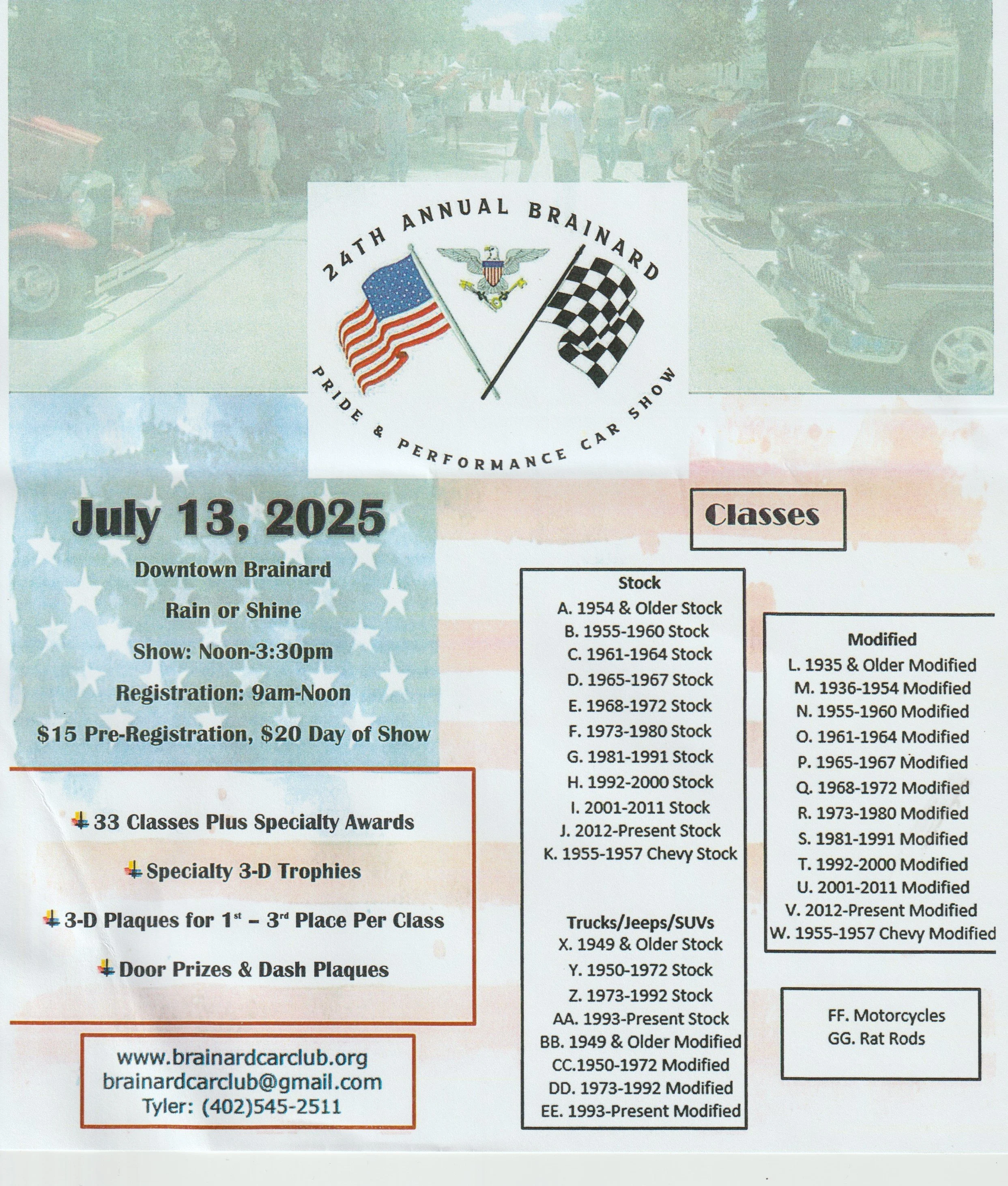 Brainard Car Show