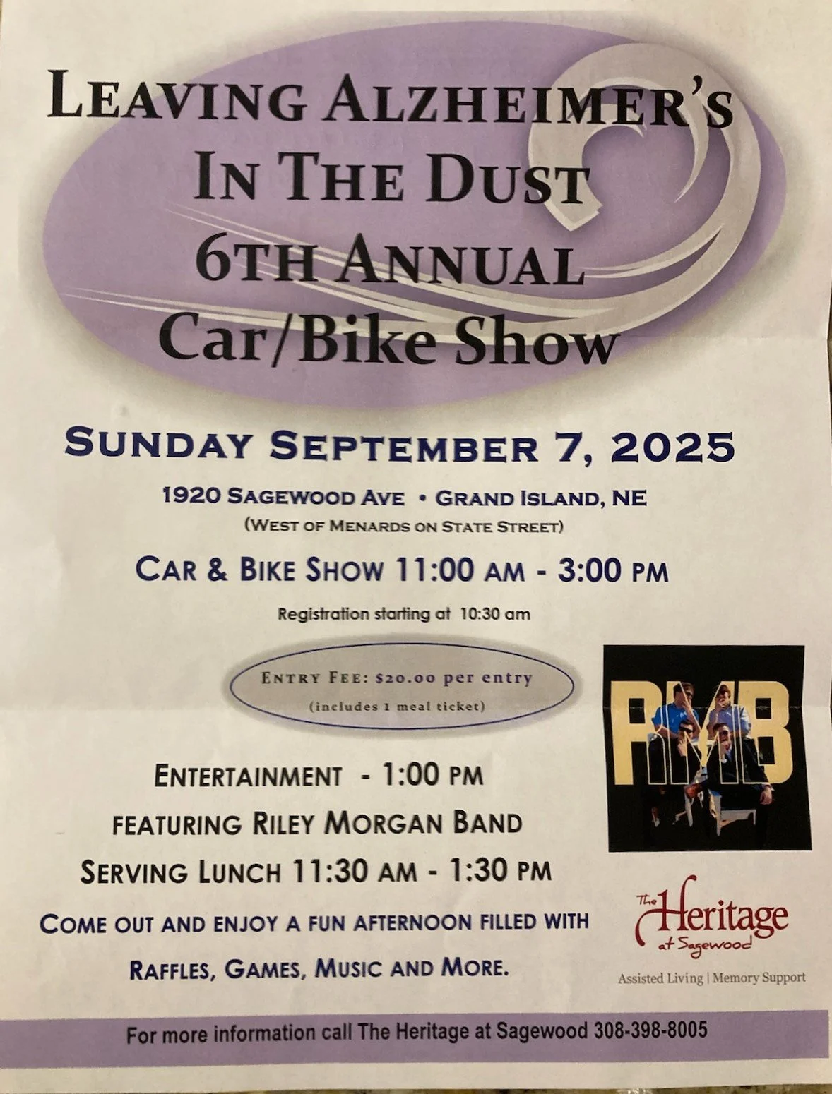 Leaving Alzheimer's in the Dust Show - Grand Island