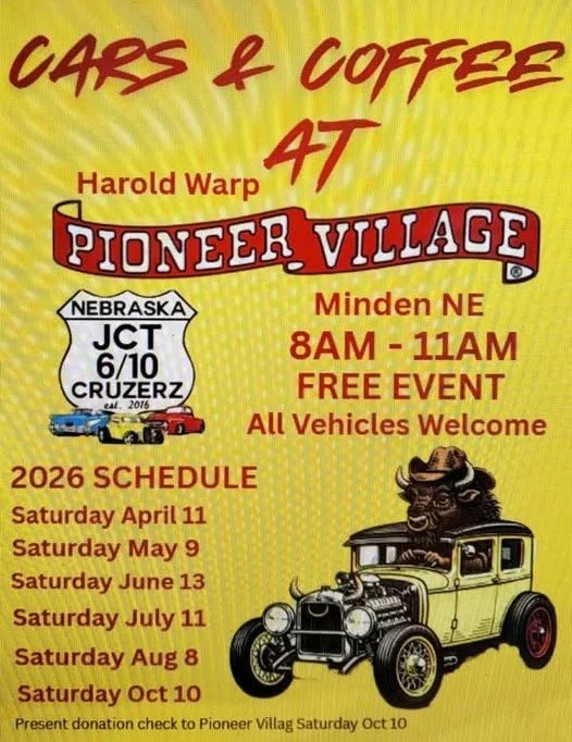 Pioneer Village  -  Cars &amp; Coffee