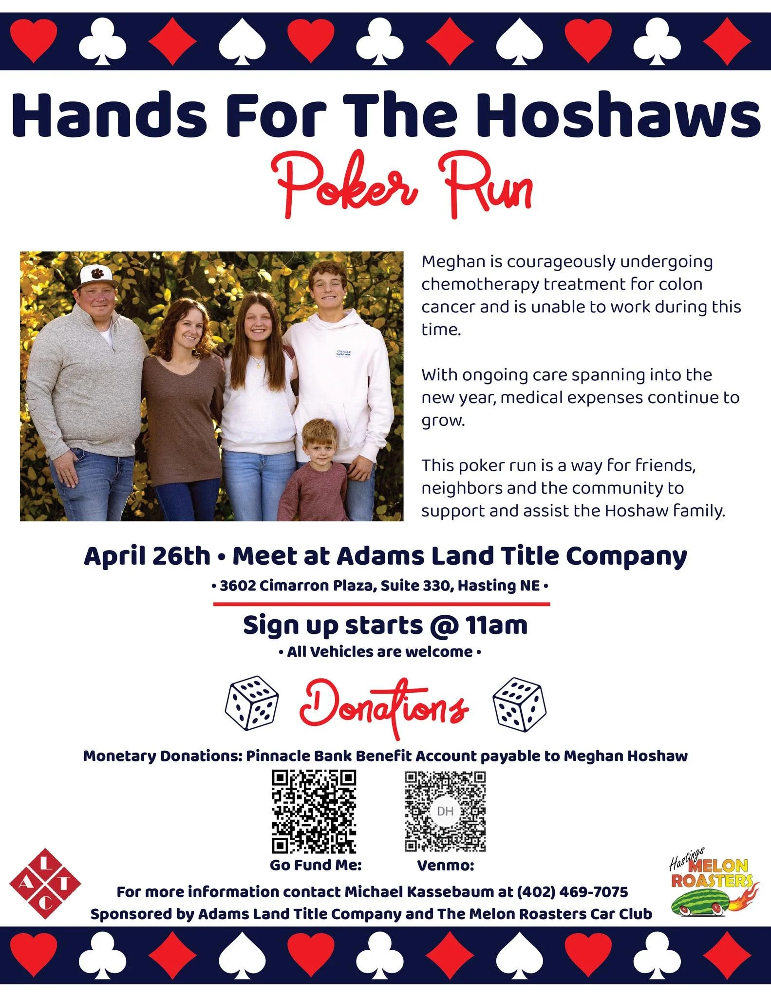 Hands For The Hoshaws - Poker Run