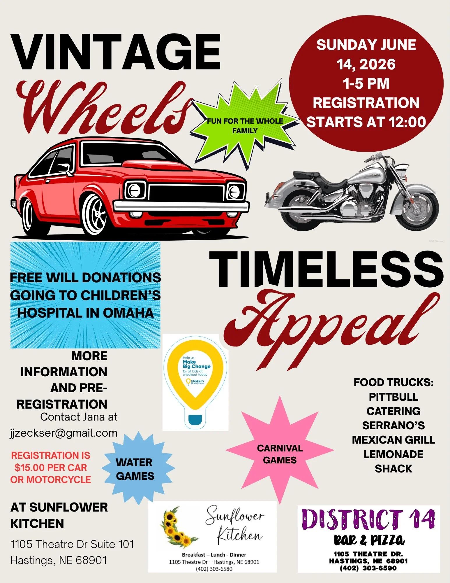 Vintage Wheels - Car Show - Hastings, NE