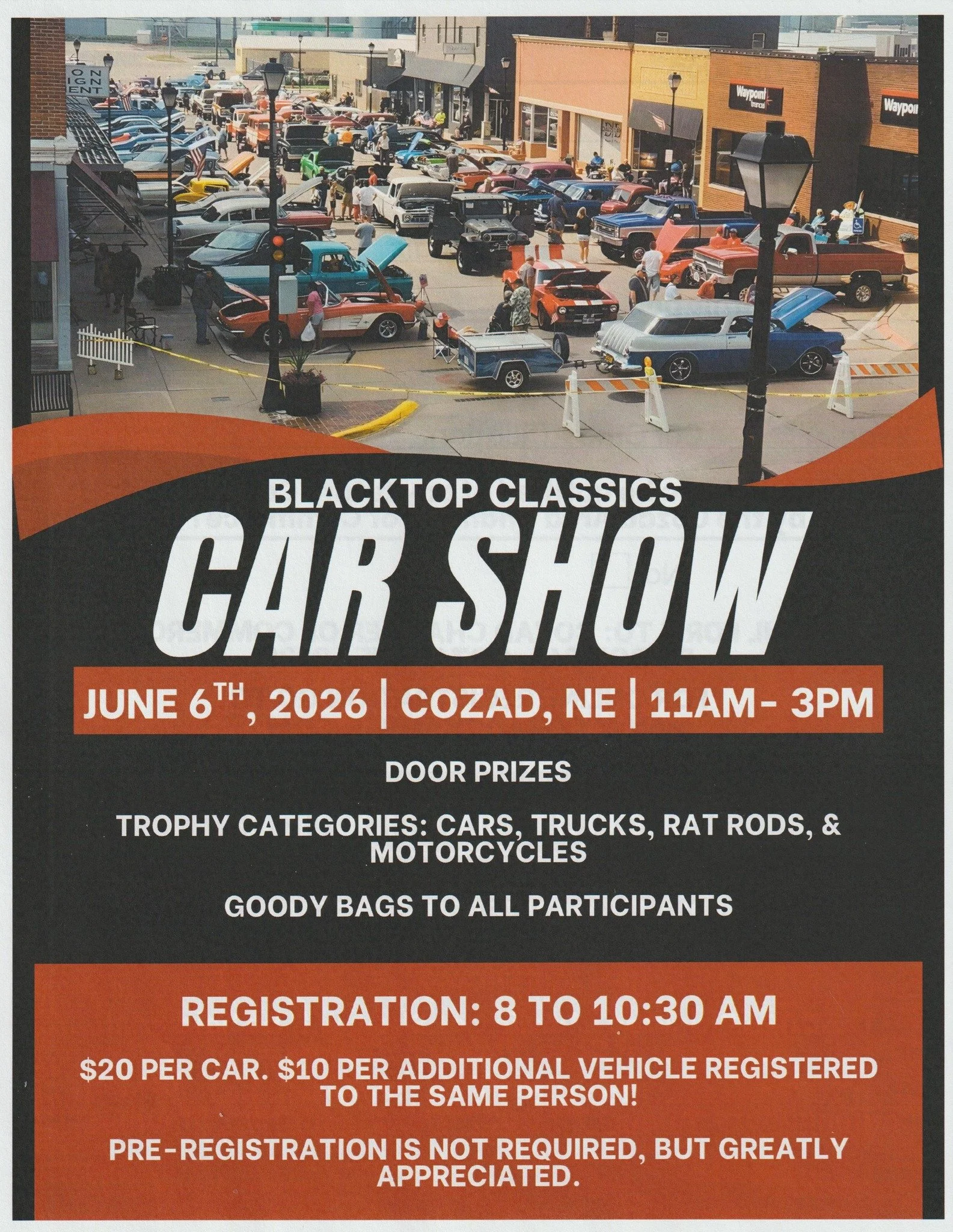 Blacktop Classics - Cozad Car Show
