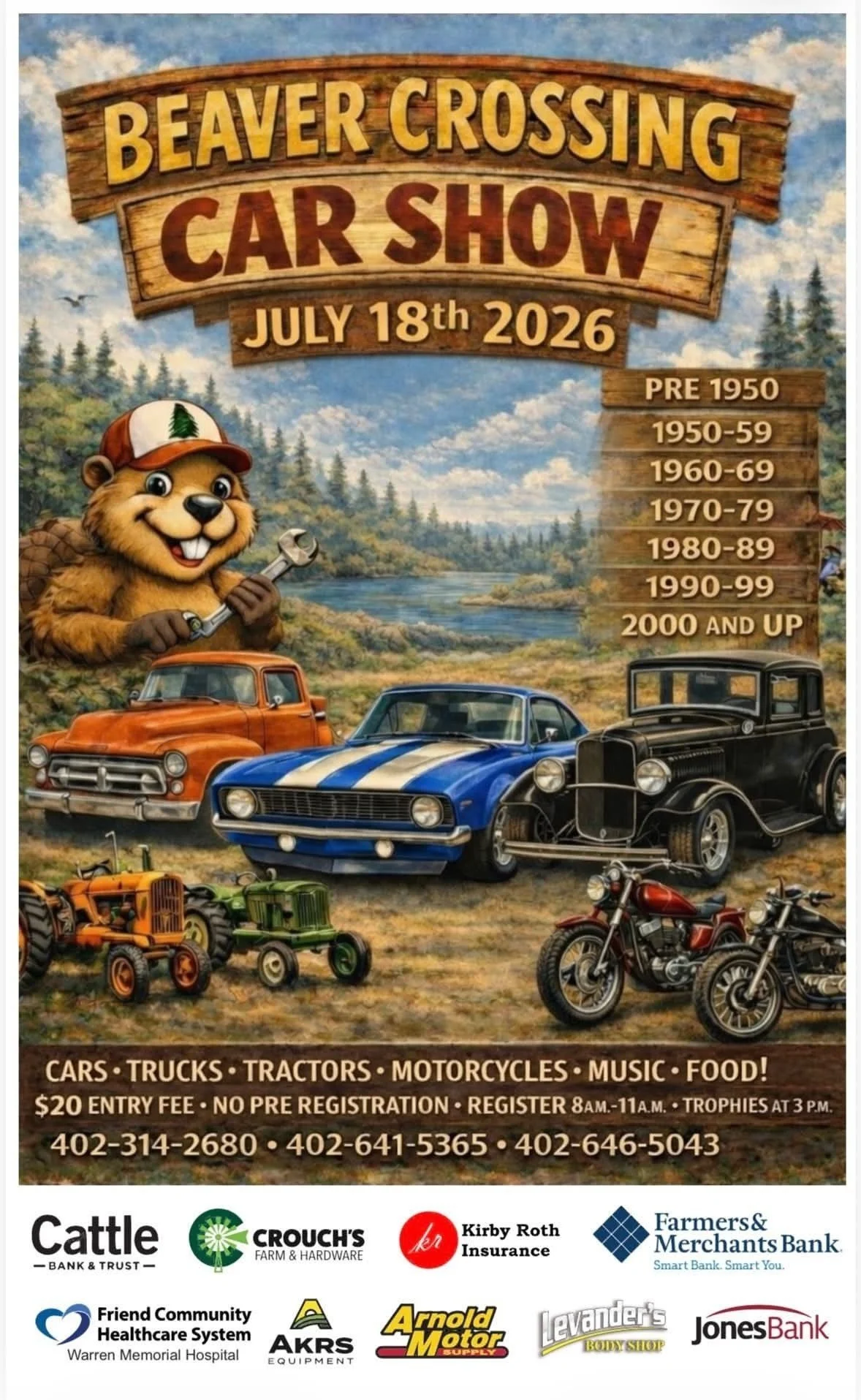 Beaver Crossing - Car Show