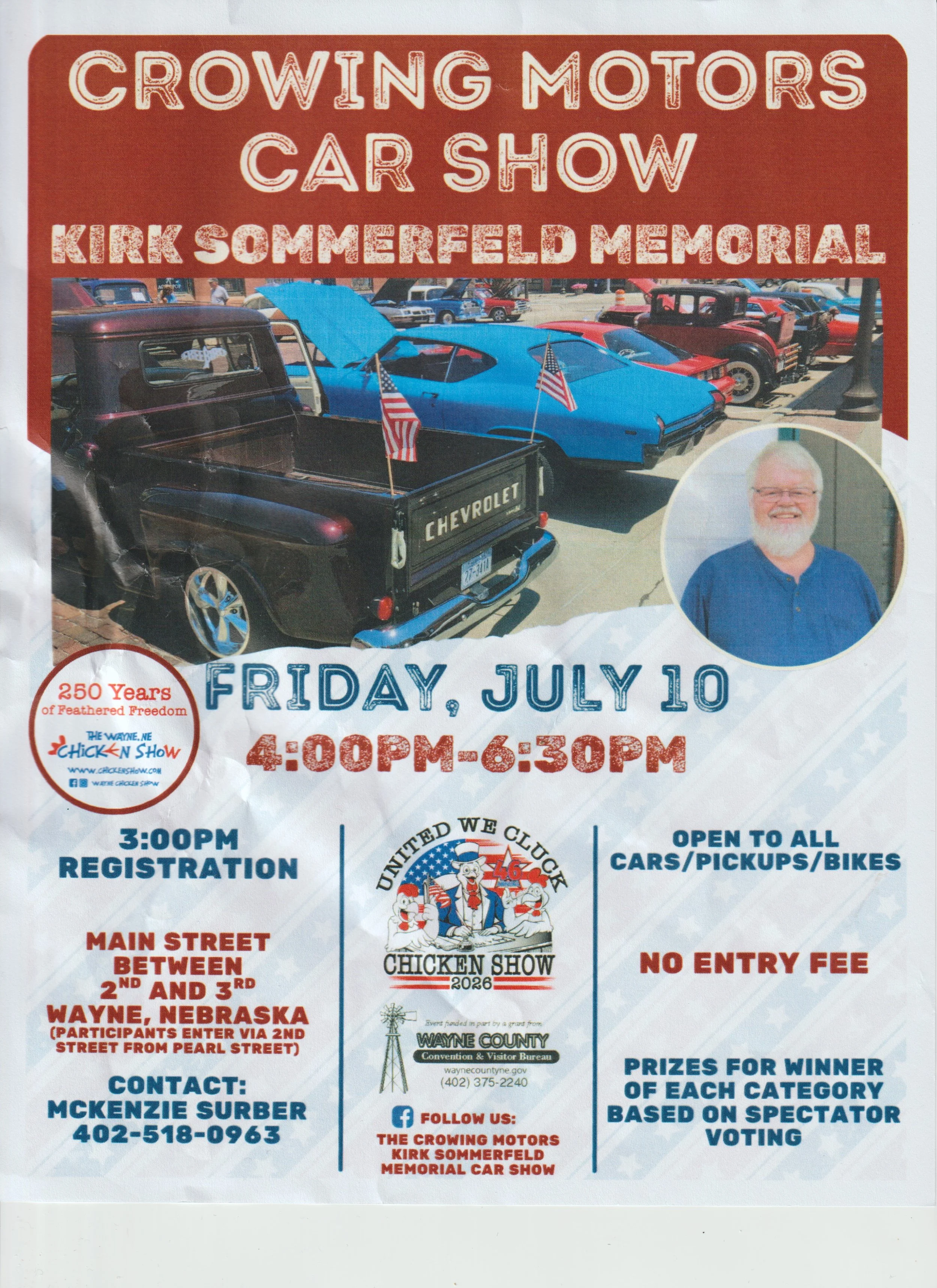 Crowing Motors - Car Show - Wayne NE