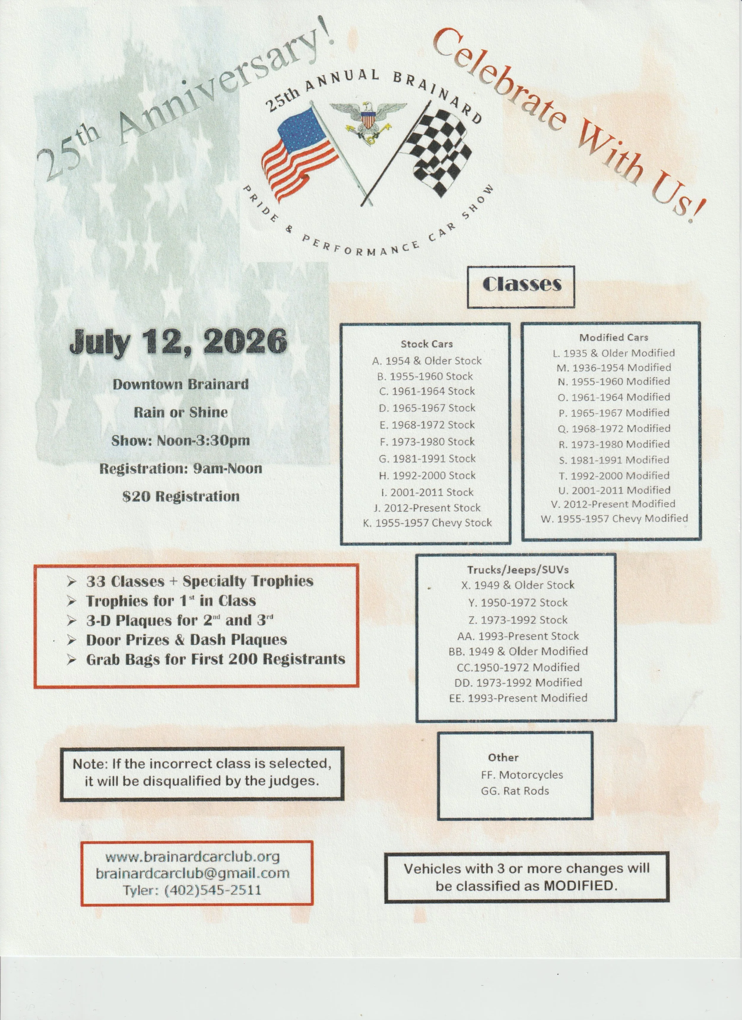 Brainard  Car Show