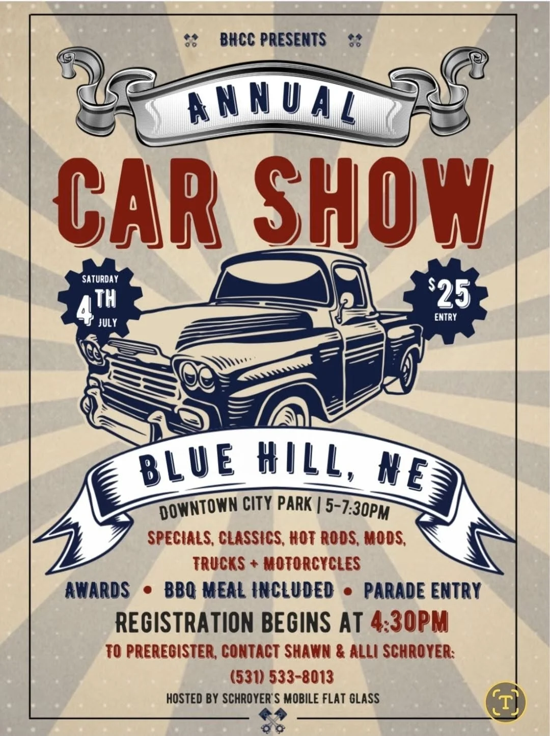 Blue Hill Car Show
