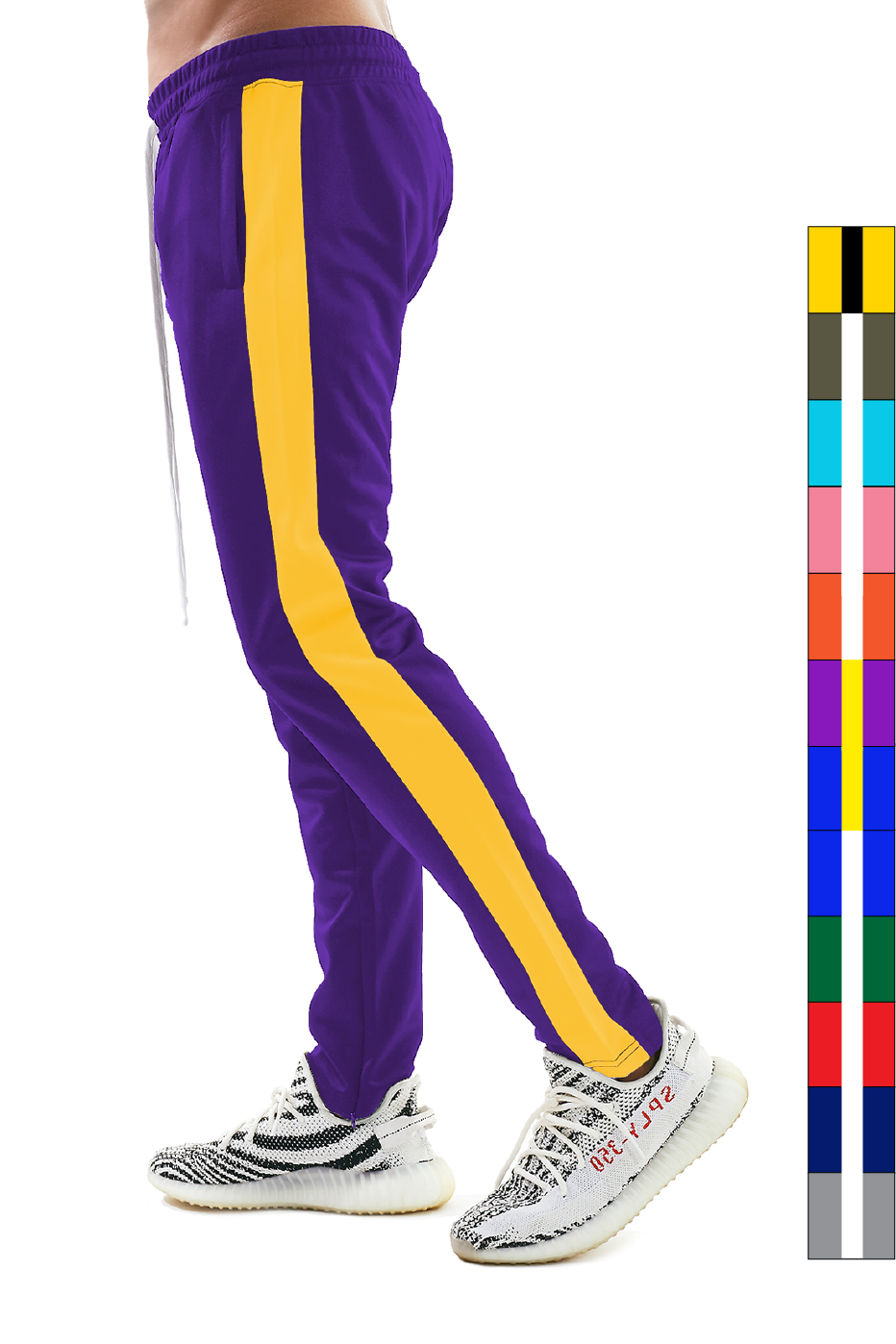 At sige sandheden Måling forstørrelse BLEECKER and MERCER P500 NEW Slim Fit Track Pants with Zipper Pockets -  Colors