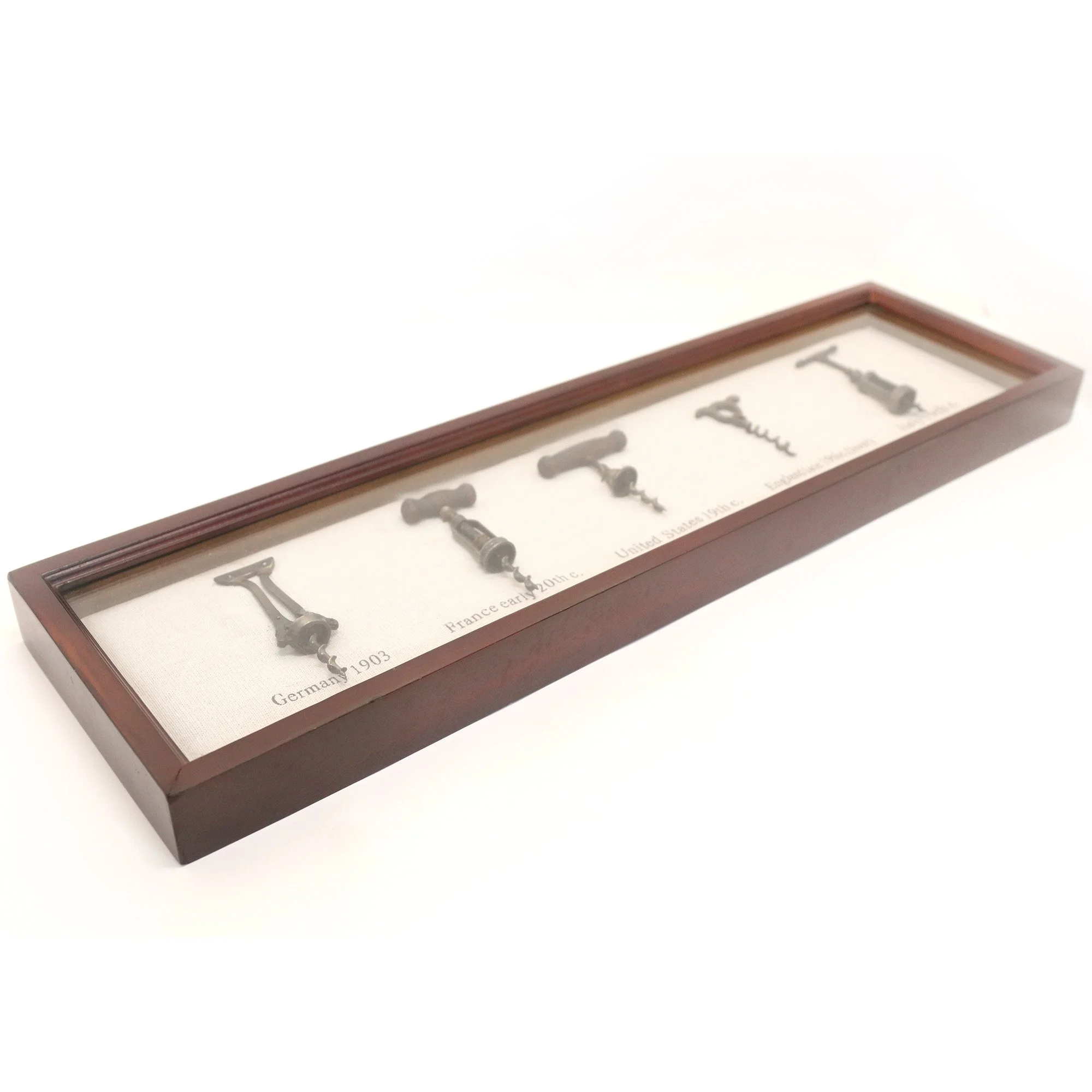 Wine Corkscrew Shadow Box Wall Display - 3.jpg