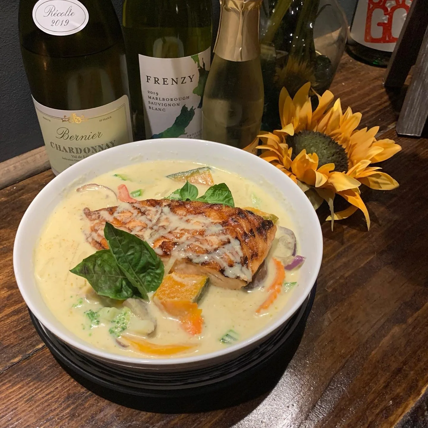 Thai Curry with Salmon