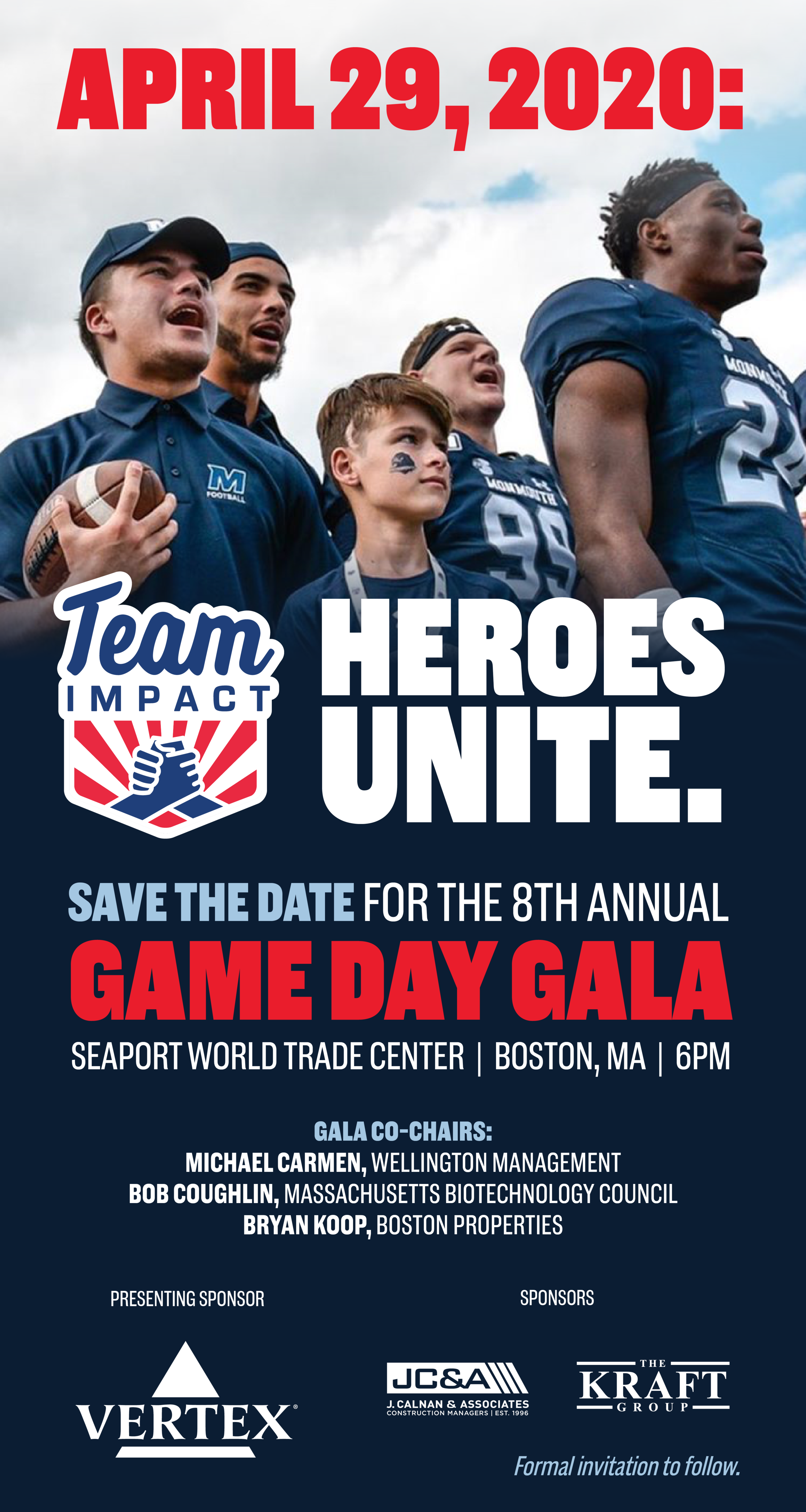 2020 Game Day Gala | Digital Save the Date
