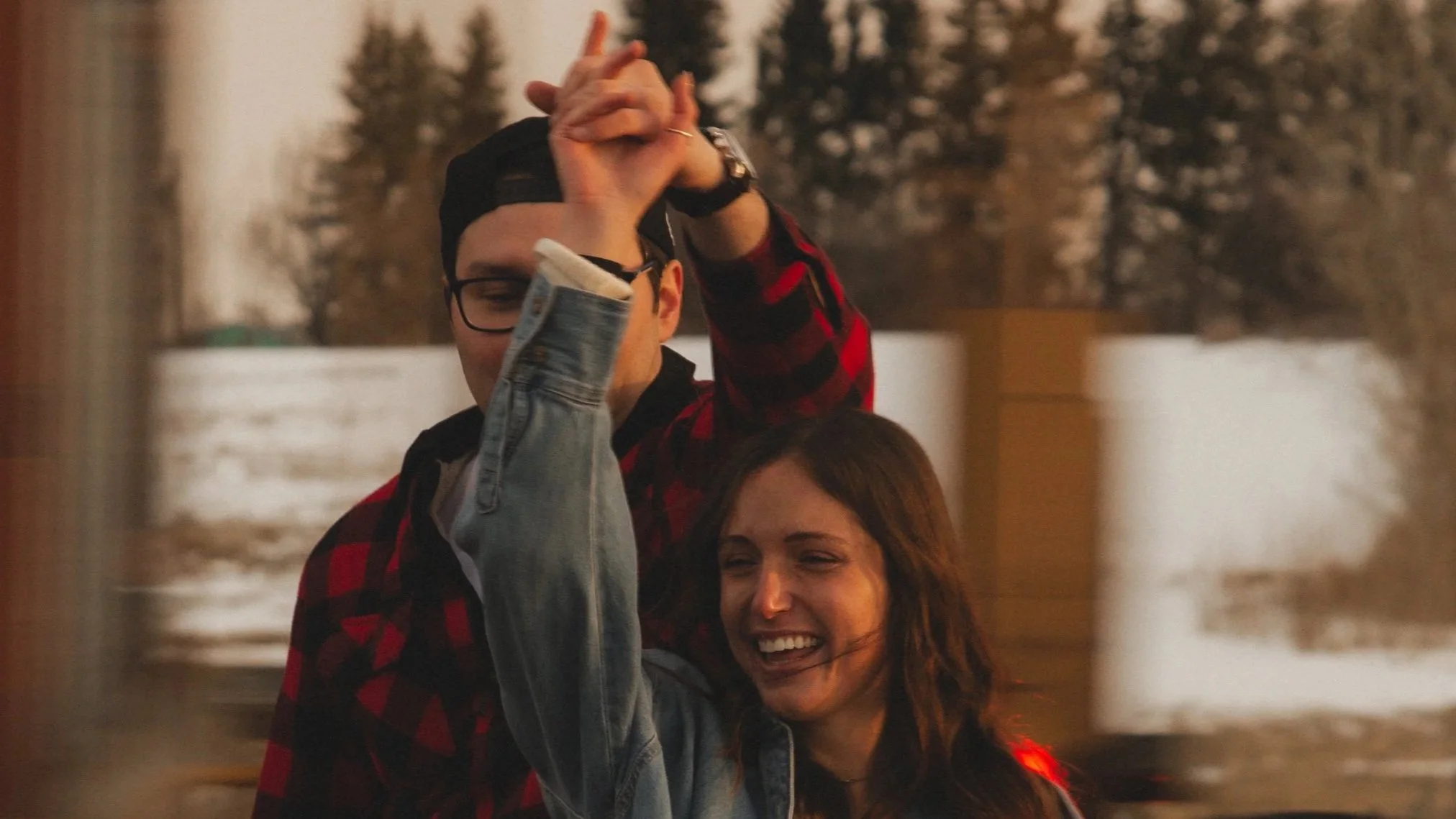 country sunset golden hour stranger session