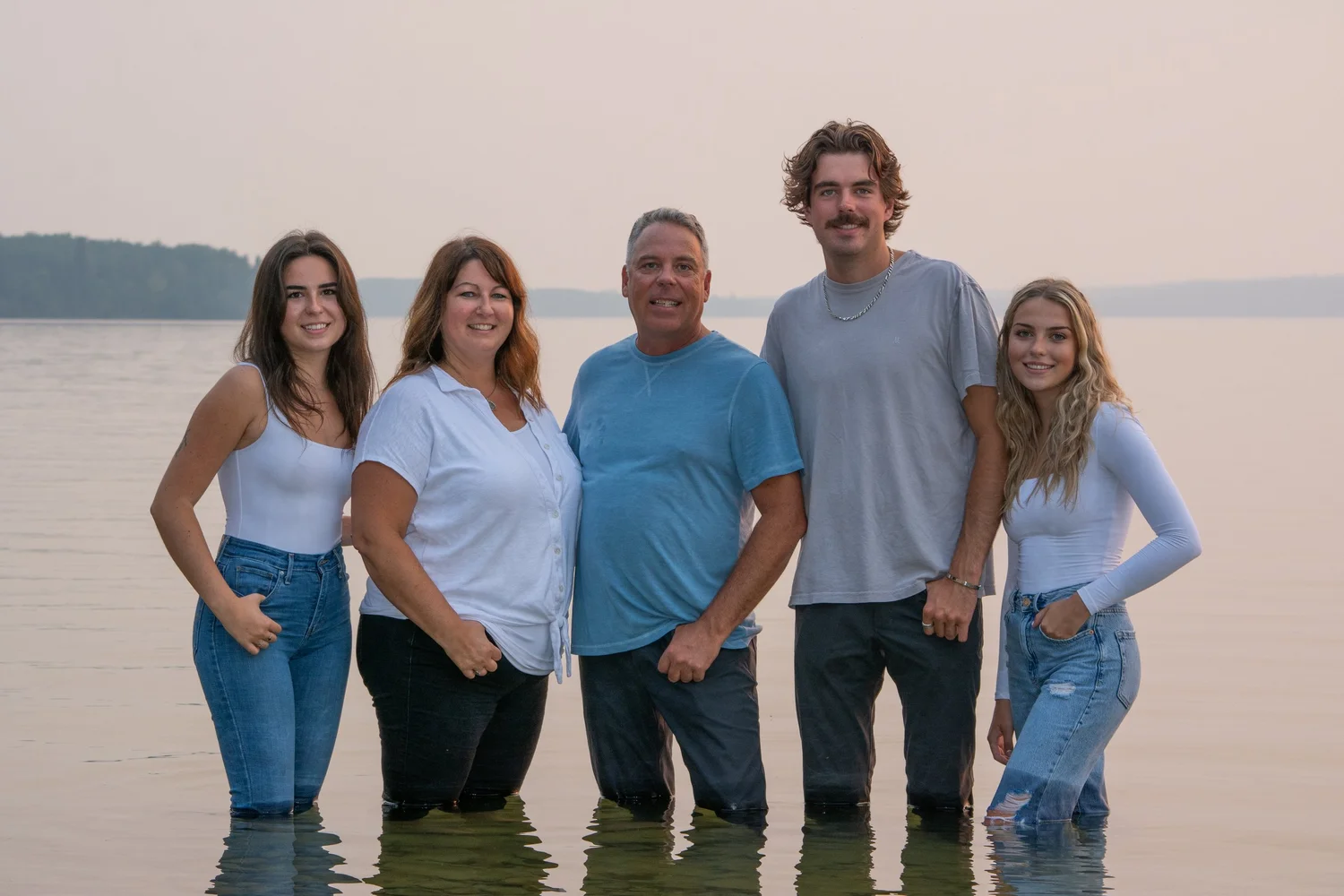 Family session candid