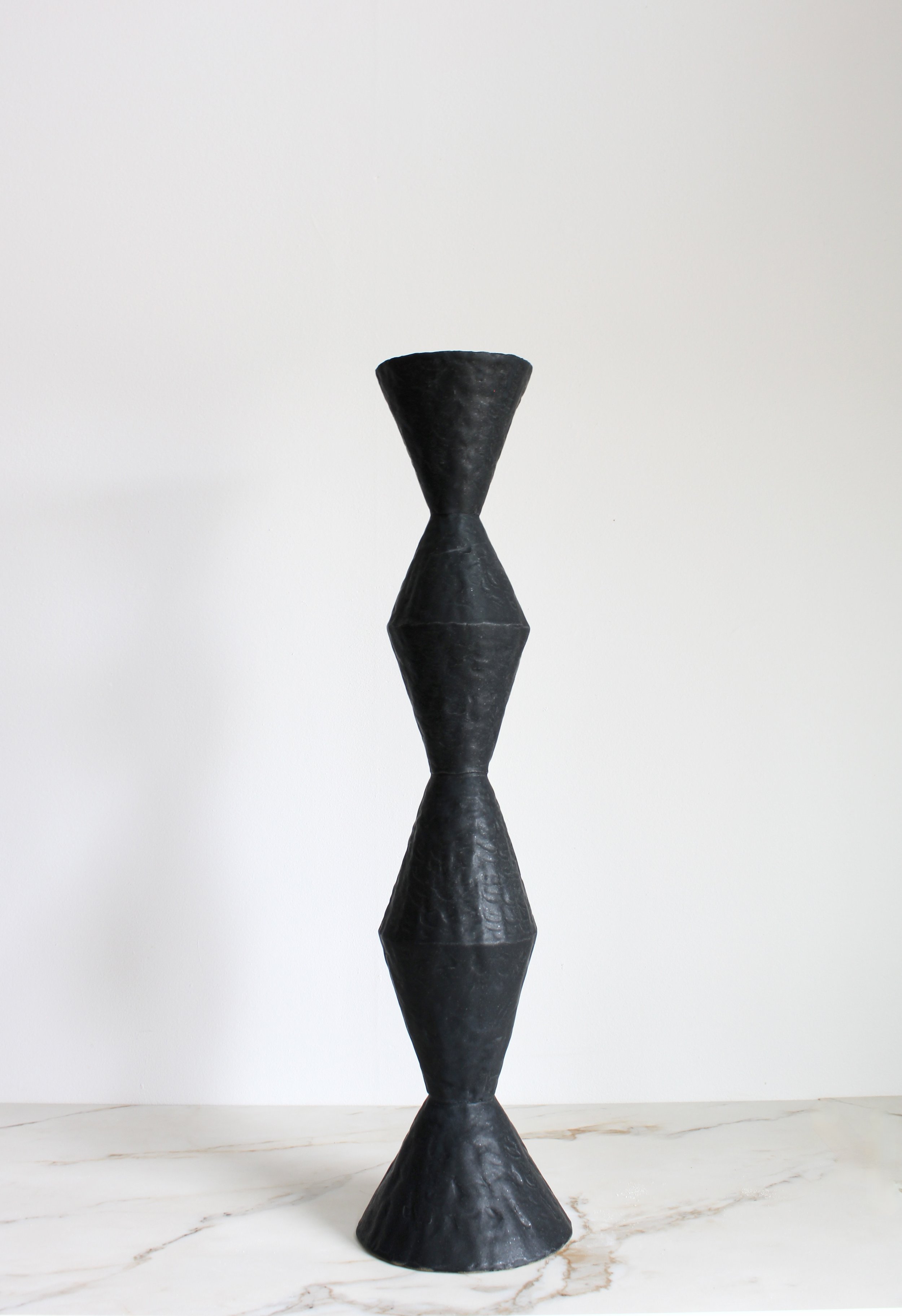 Coal Black Tall Zig Zag 1