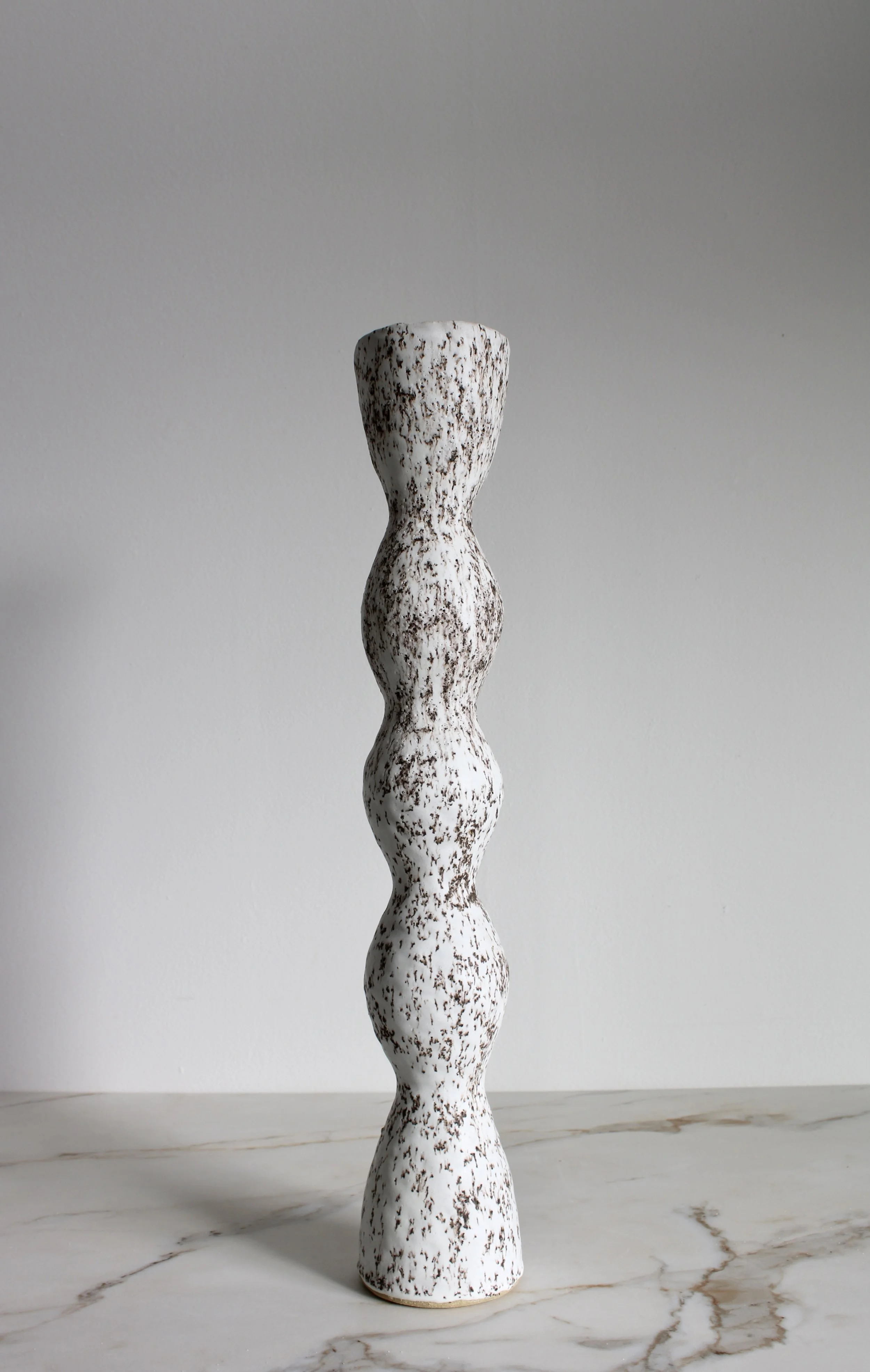 Speckled White Tall Curve 1